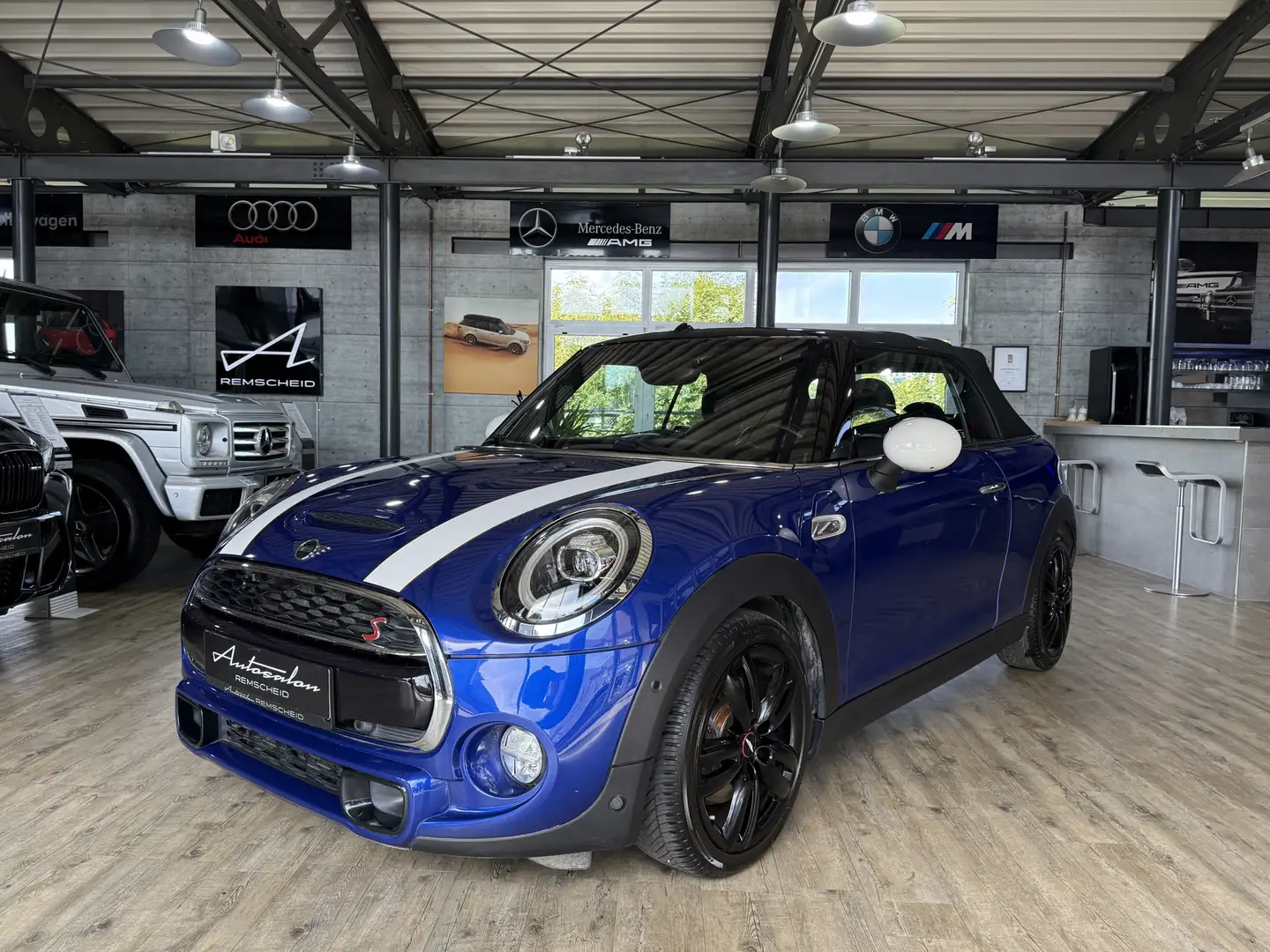 MINI Cooper S Cabrio Chili*KAMERA*LED*NAVI*LEDER* Blau - 2