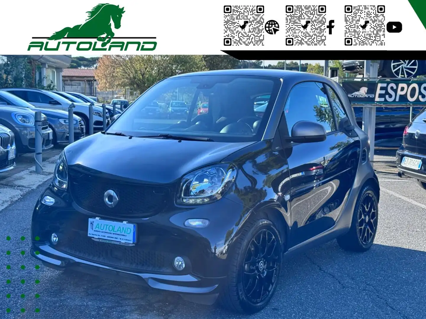 smart forTwo 90 0.9 Turbo twinamic Superpassion Nero - 1