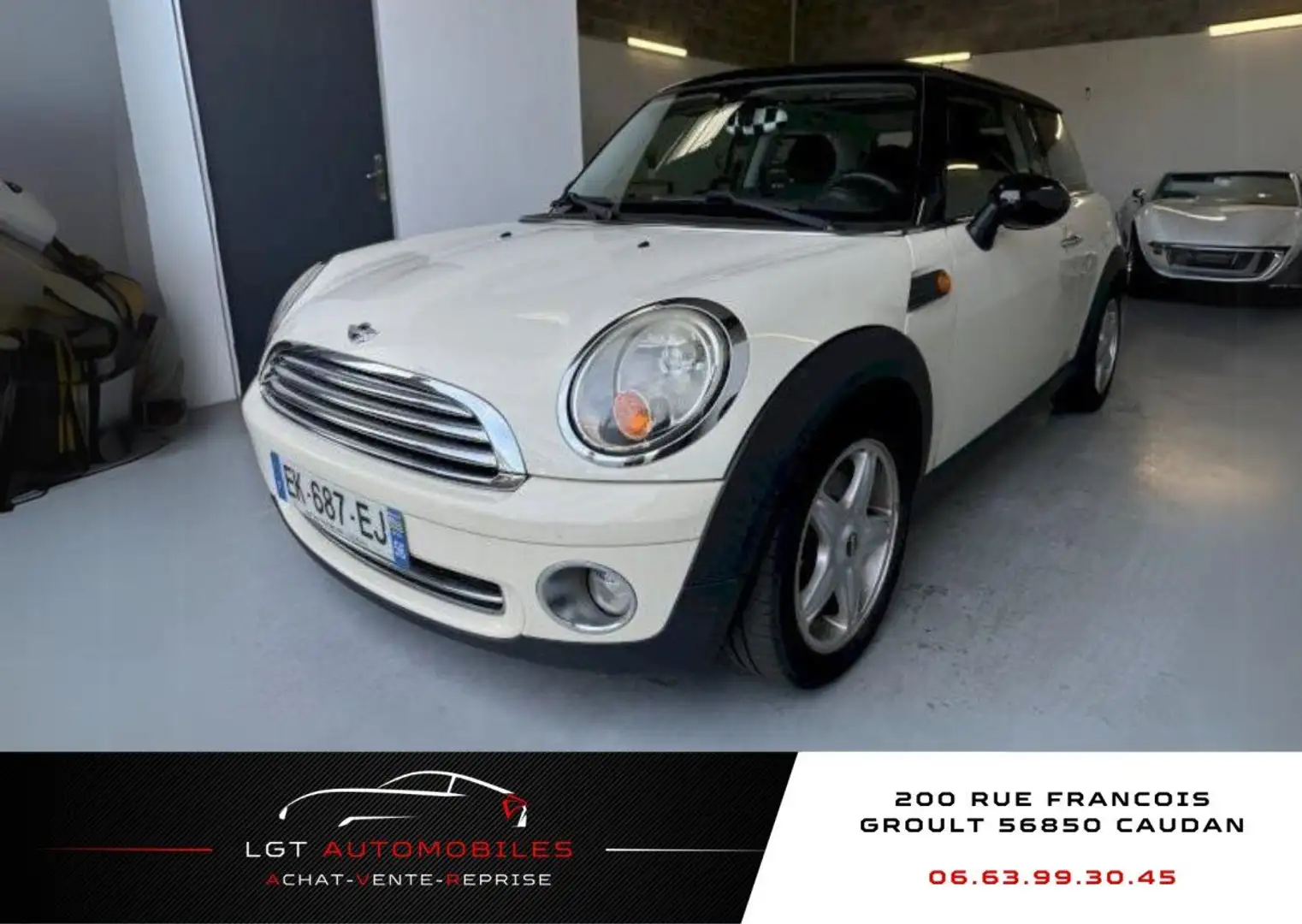 MINI One 2 (R56) Cooper 1.6 i 16V 120cv Blanc - 1