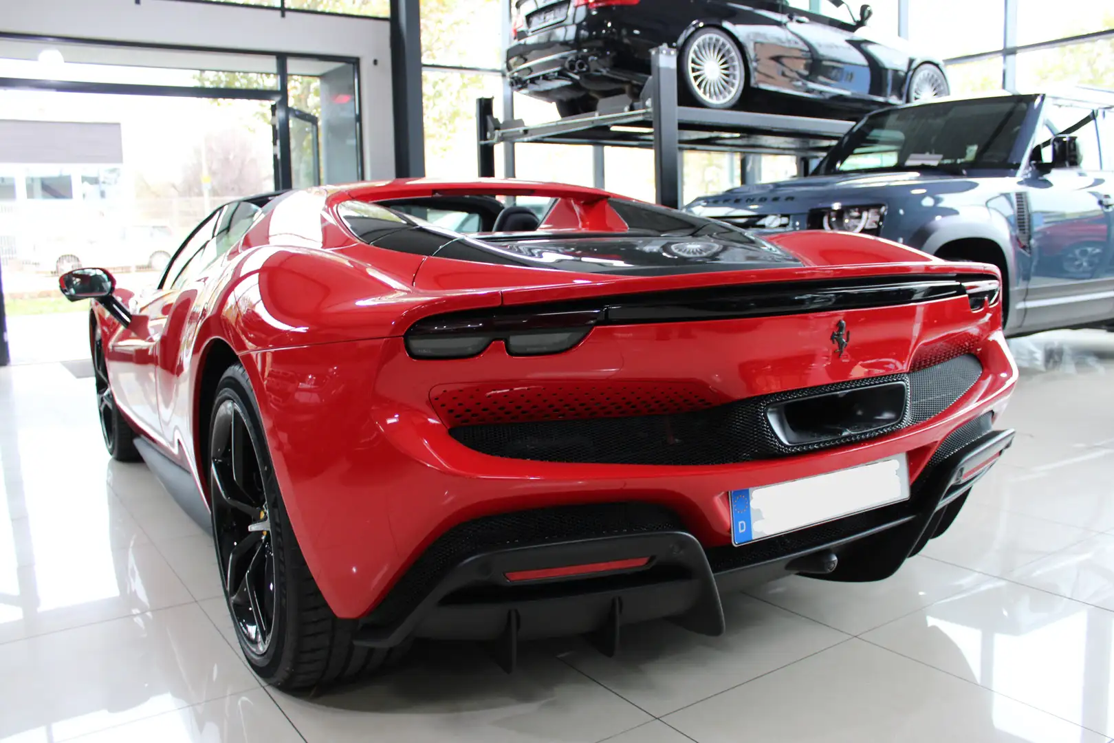 Ferrari 296 GTS SPIDER 830PS DAYTONA JBL LIFT 360 KAMERA 1HAND Czerwony - 2