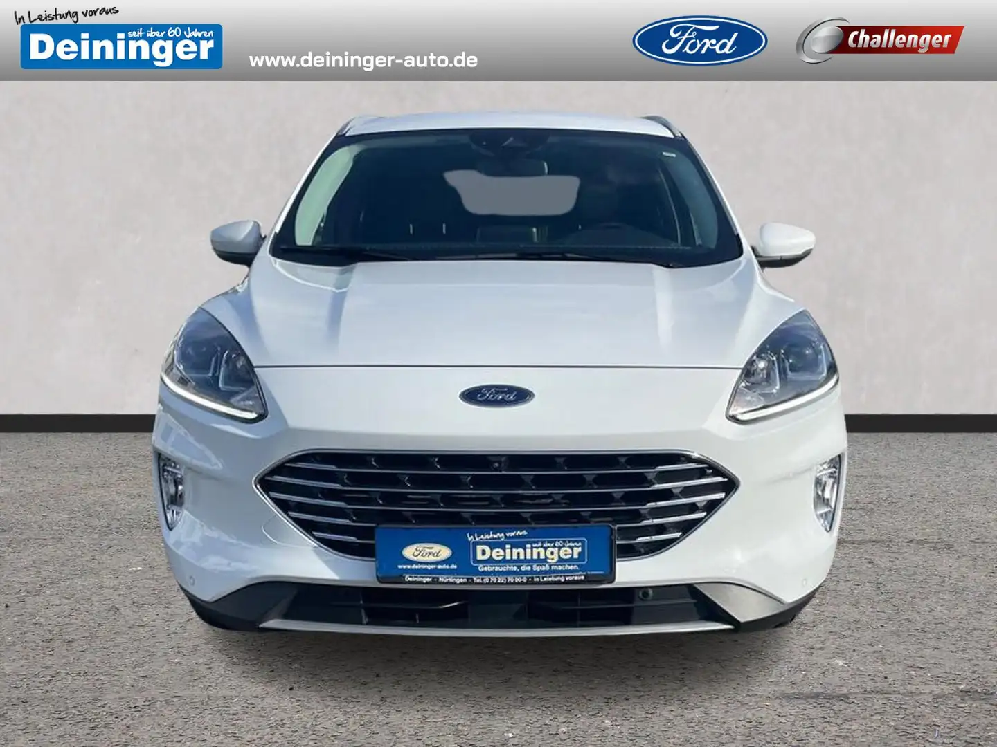 Ford Kuga 2.5 Duratec Plug-In Hybrid Titanium Autom. NAVI/DA Weiß - 1