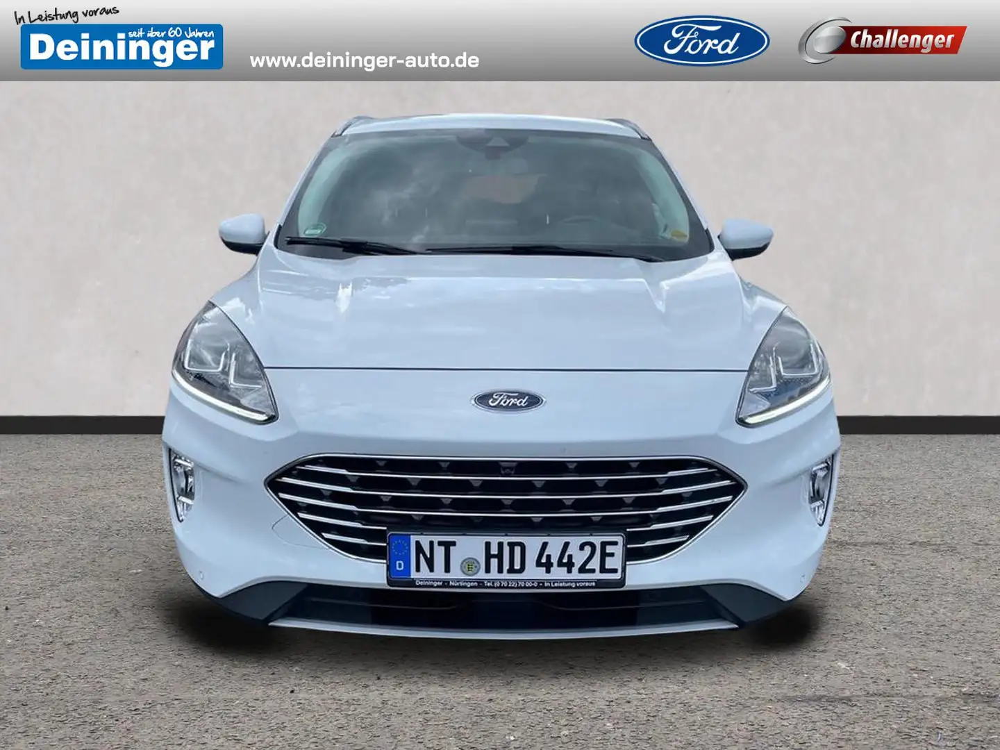 Ford Kuga 2.5 Duratec Plug-In Hybrid Titanium Autom. NAVI/DA Weiß - 1