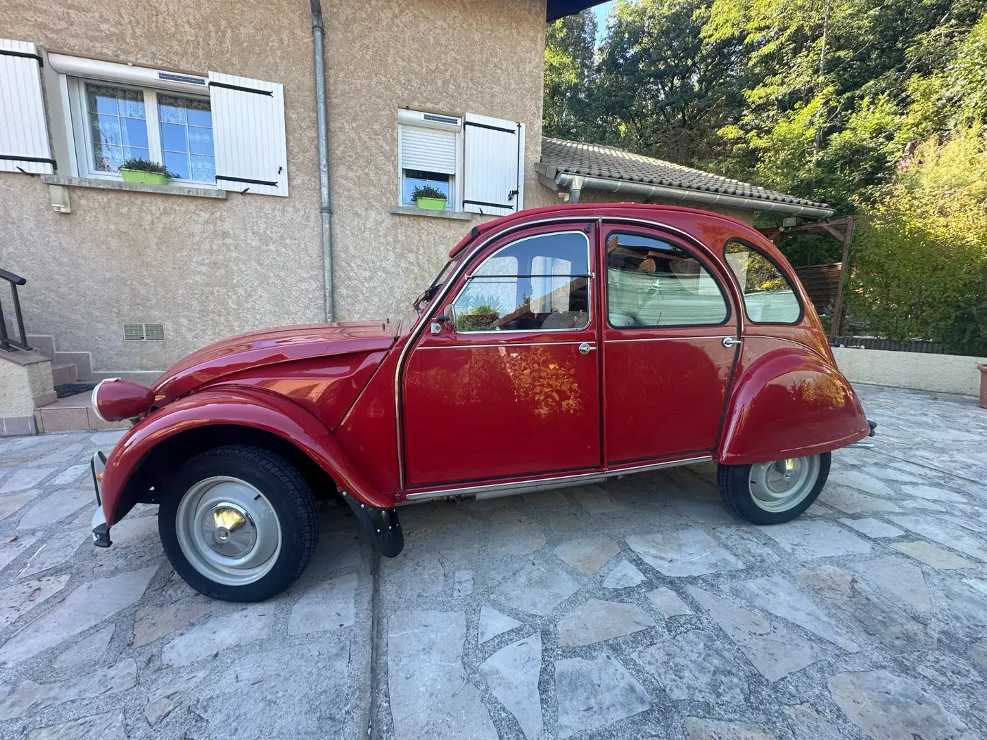 Citroen 2CV 602 29ch Rood - 2