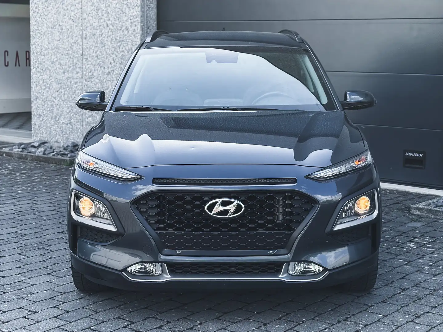 Hyundai KONA MARCHAND OU EXPORT ! 1.6 CRDi, Clim, GPS, Grijs - 2