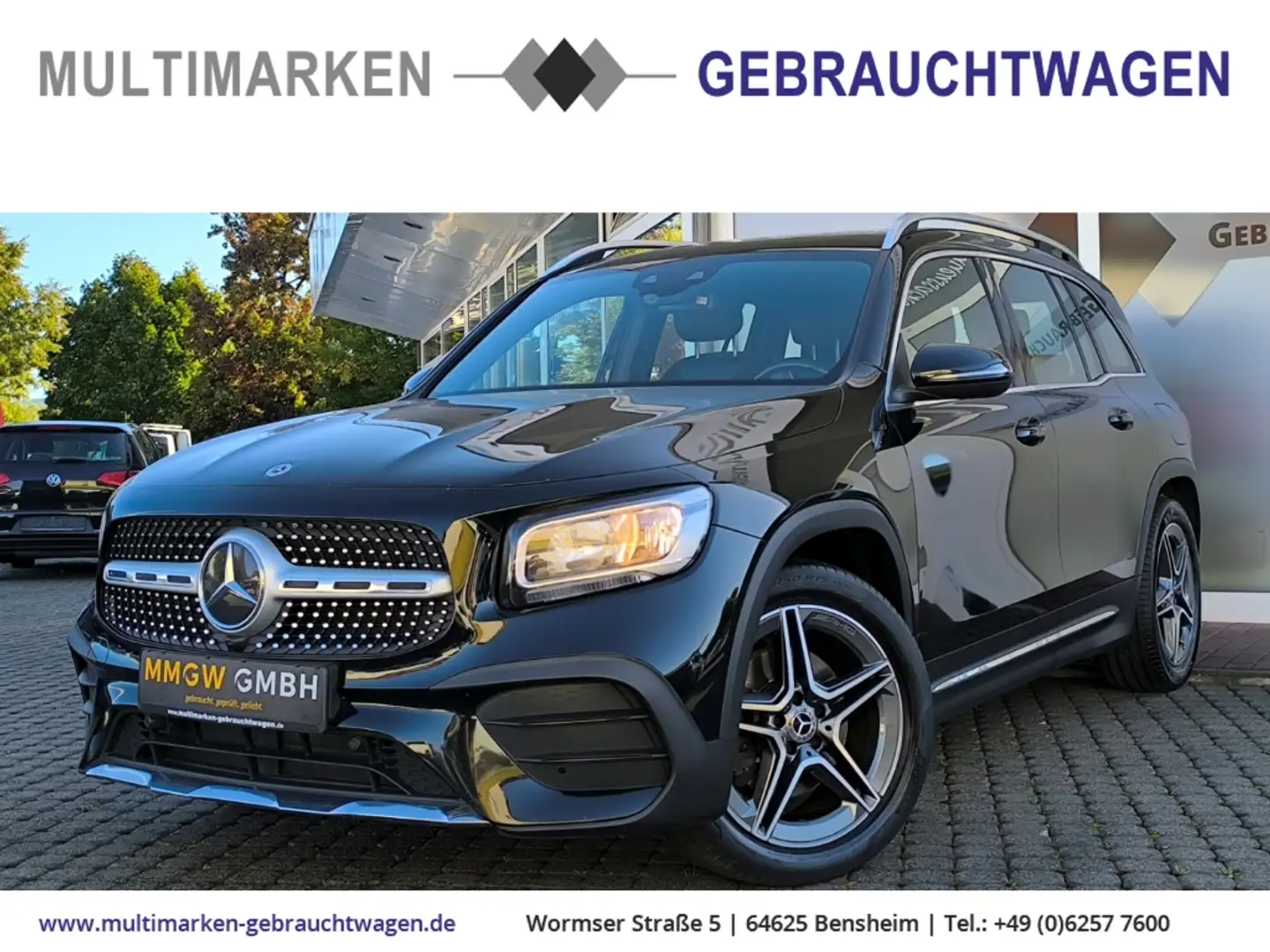 Mercedes-Benz GLB 220 AMG Line d EU6d Sport/Navi/Leder/Digi.Cockpit Noir - 1