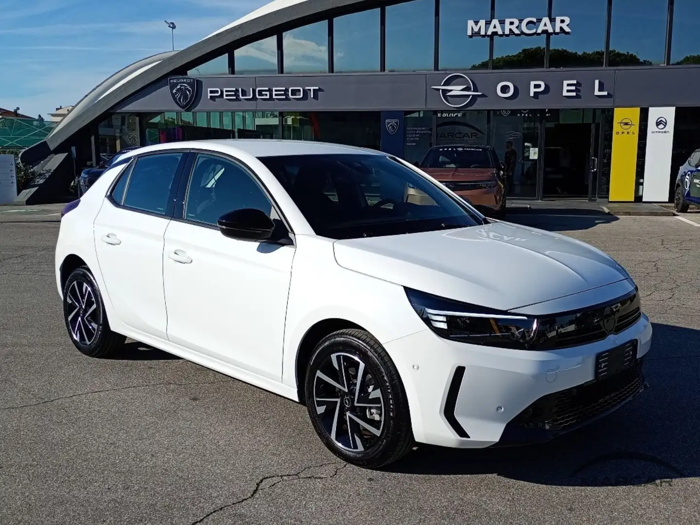 Opel Corsa Corsa 1.2 100 CV aut. GS Blanc - 1