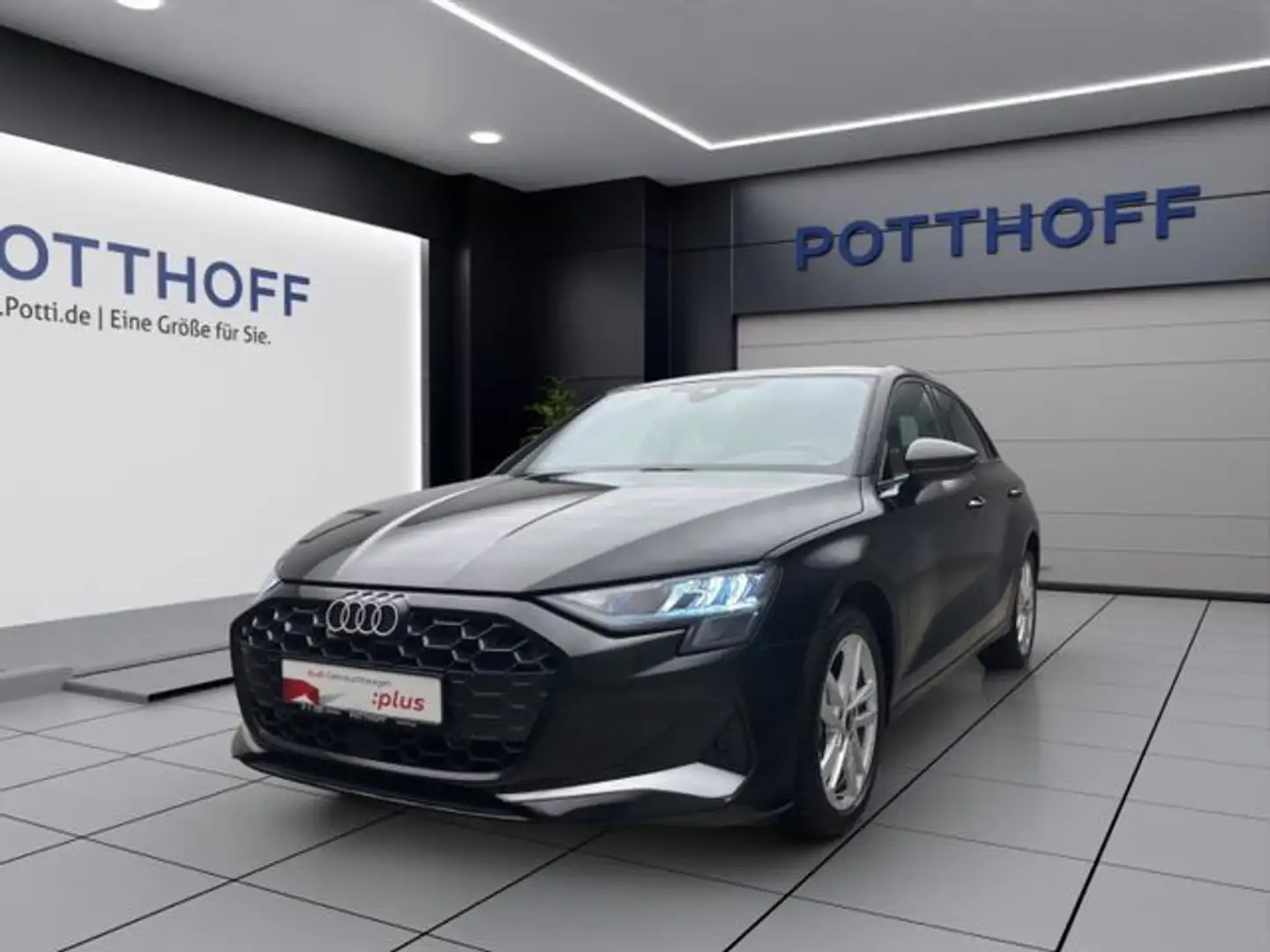 Audi A3 30 TDI ADVANCED AHK NAVI SITZHZG VI Schwarz - 1