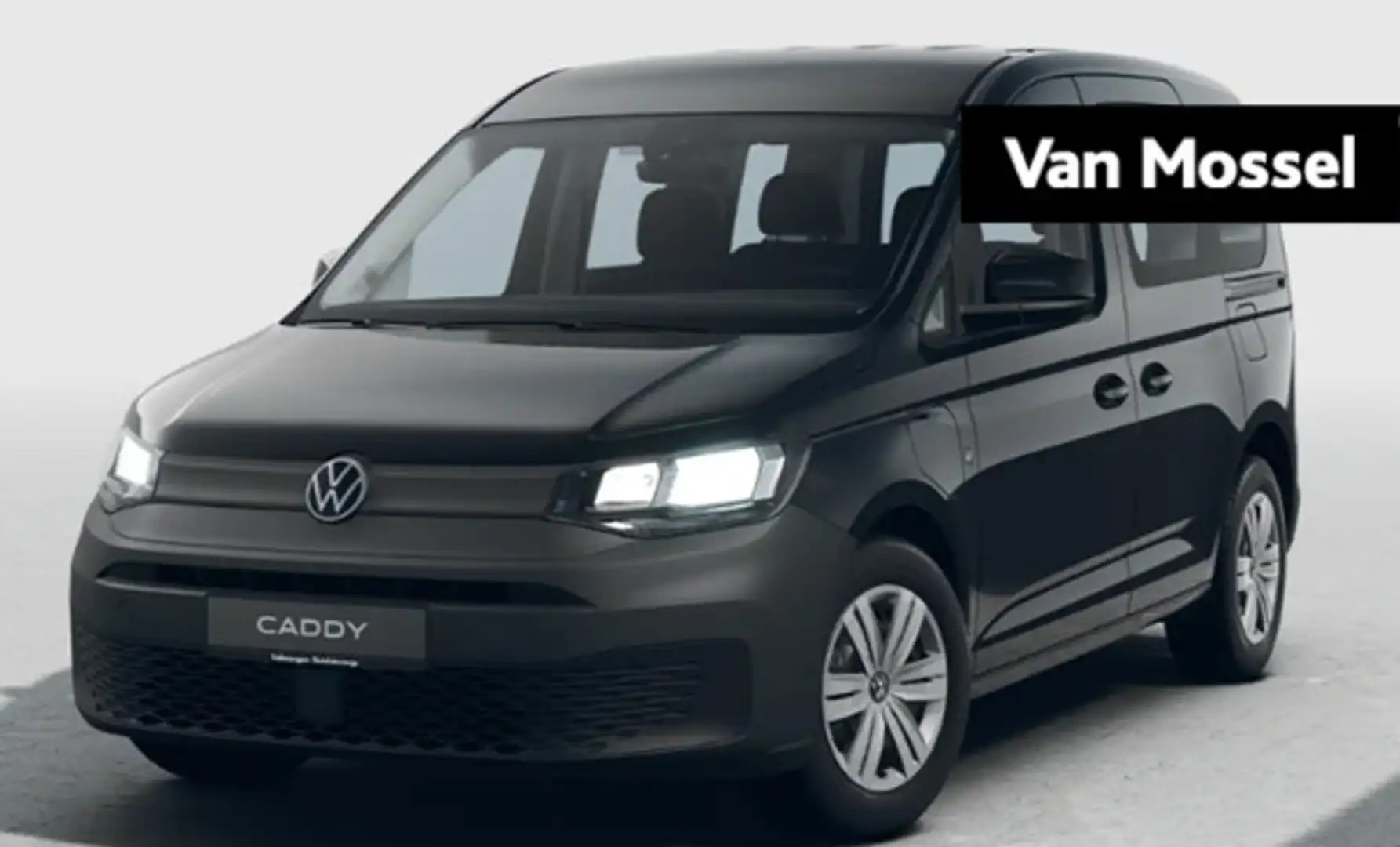 Volkswagen Caddy 1.5 TSI Hybride 115 PK | Assistentiepakket | Achte Zwart - 1