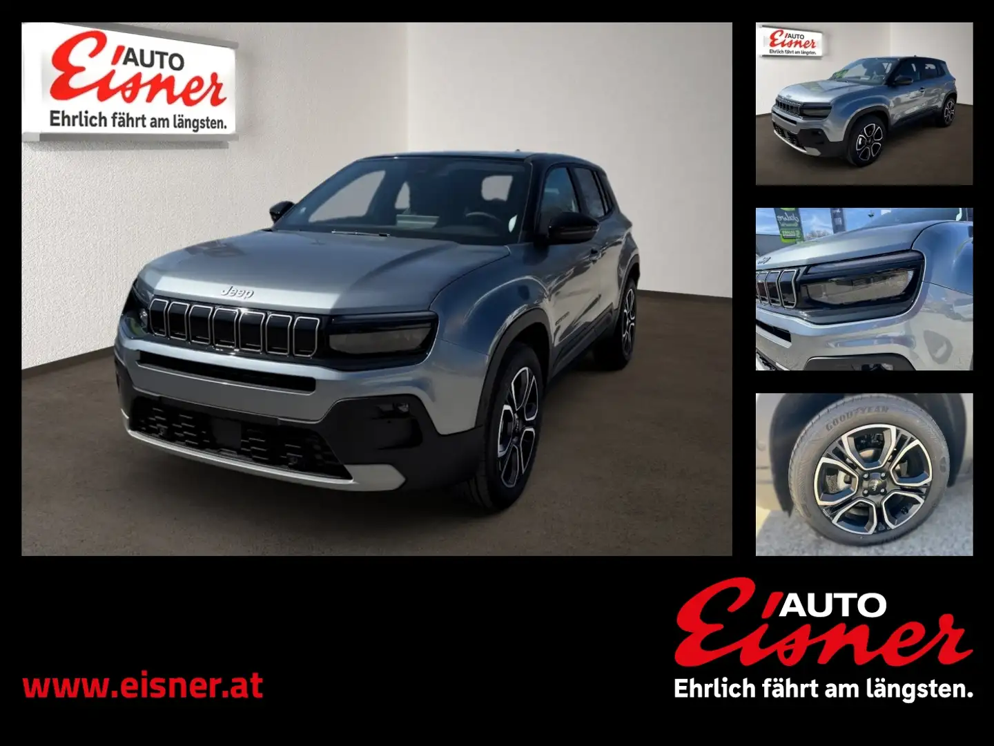 Jeep Avenger 1.2 GSE T3 ICE ALTITUD Schwarz - 1