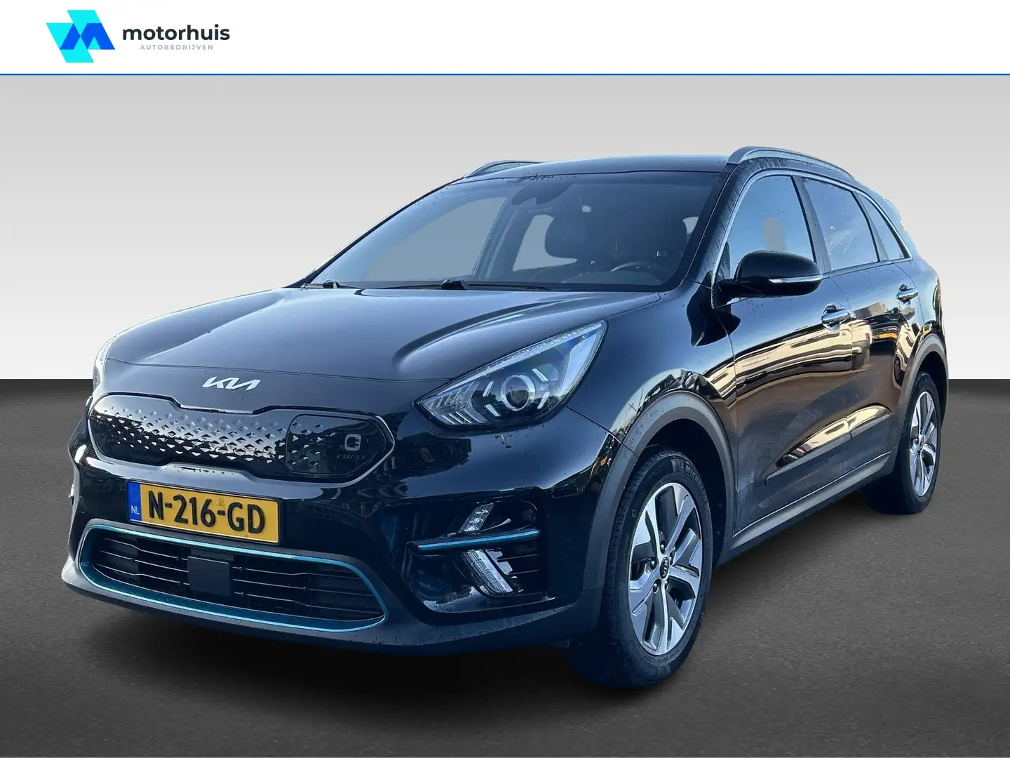 Kia e-Niro 64kWh 204PK SOH 95% AUTOMAAT EDITION NAVI CAMERA W Noir - 1