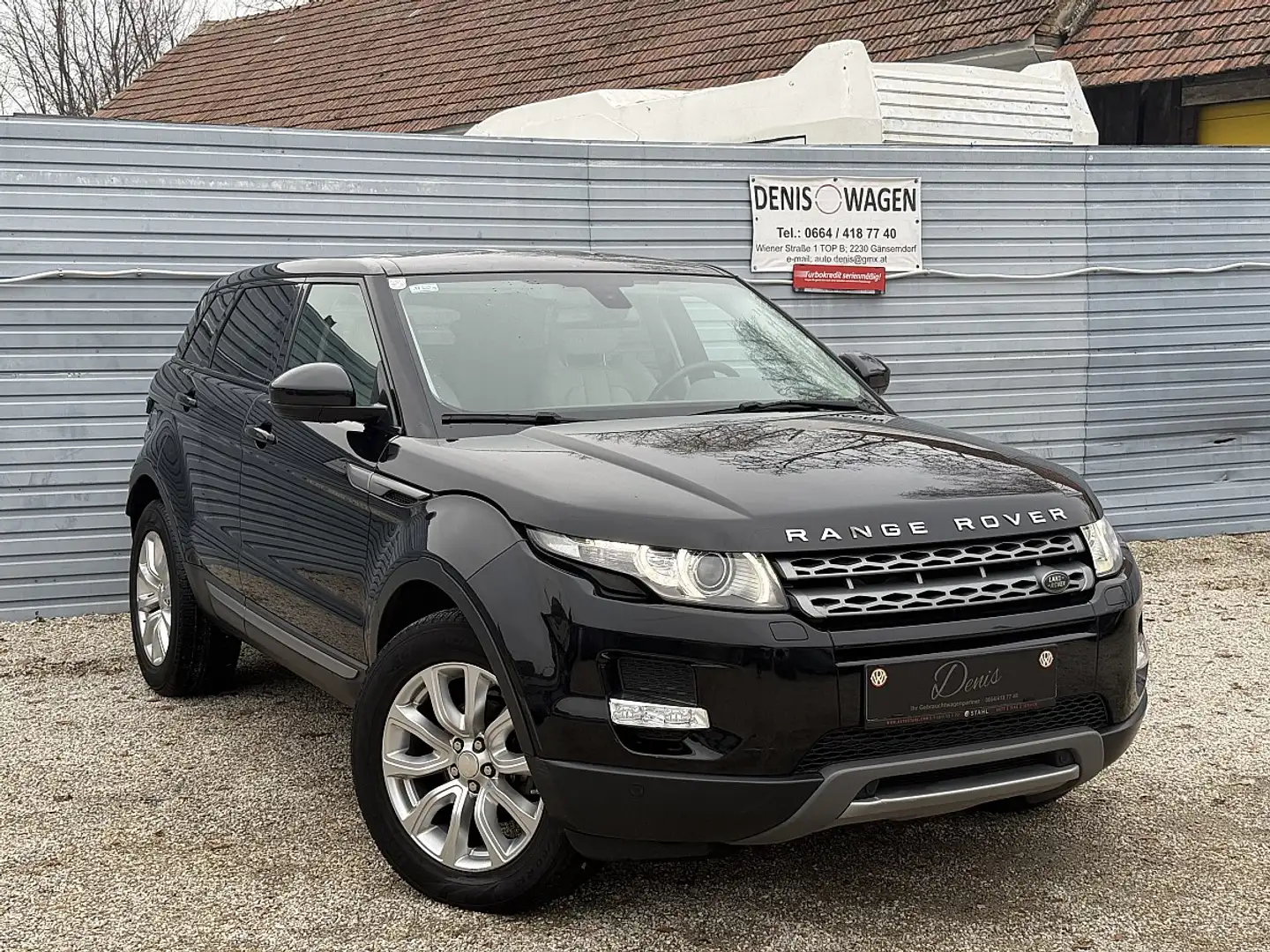 Land Rover Range Rover Evoque Pure Tech 2,2 TD4 Aut. Schwarz - 2