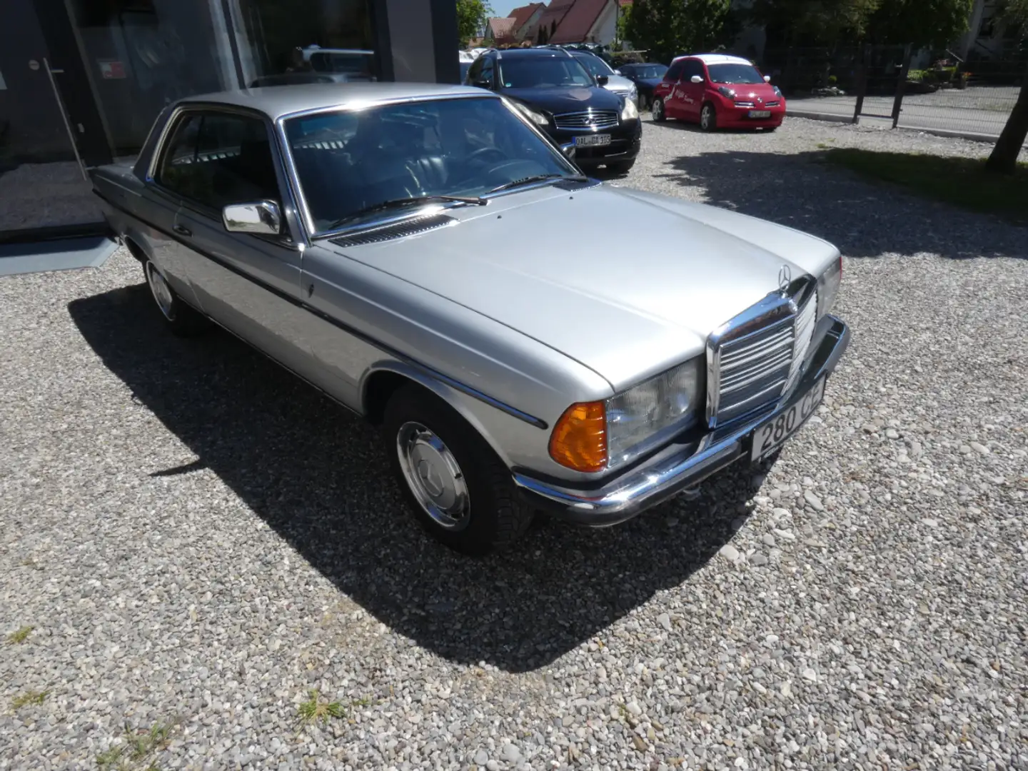 Mercedes-Benz 280 CE Coupe Silber - 1