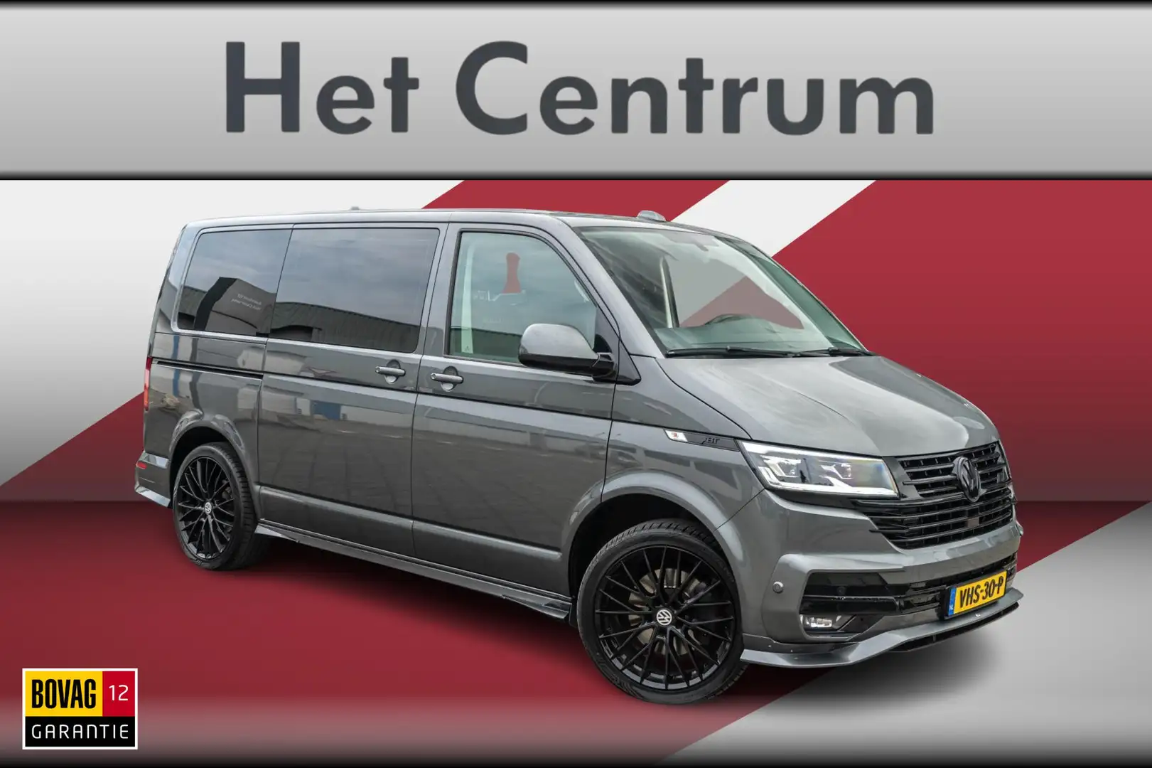 Volkswagen T6.1 Transporter Bulli 2.0 TDI L1H1 30 204PK Automaat ABT Styling p Grijs - 1