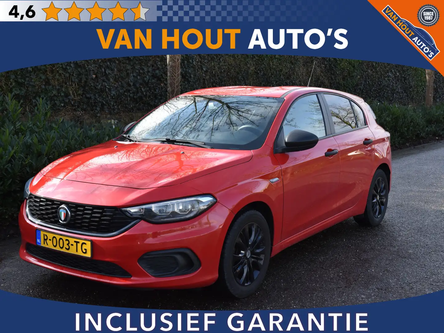 Fiat Tipo 1.4 Street | AIRCO | NAVI | TREKHAAK Rood - 1