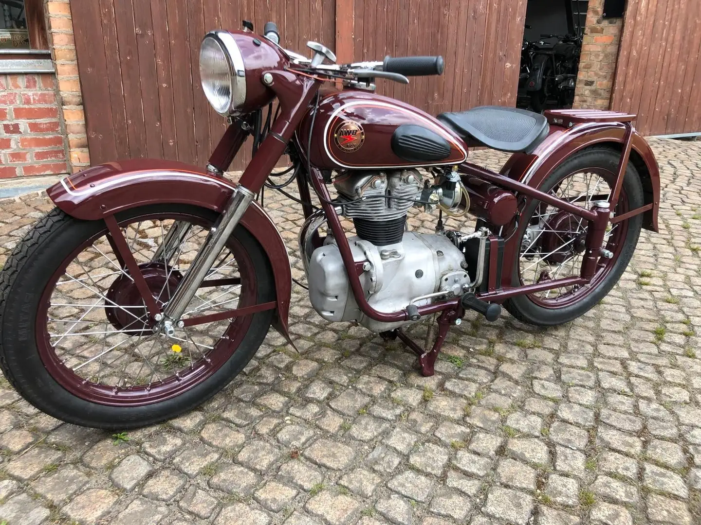 Simson AWO 425 T Restauriert Maron - 1