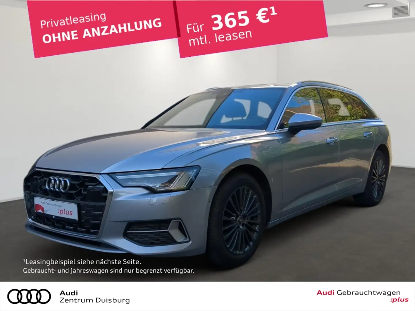 Audi A6 Avant 40 TDI quattro advanced Zilver - 1