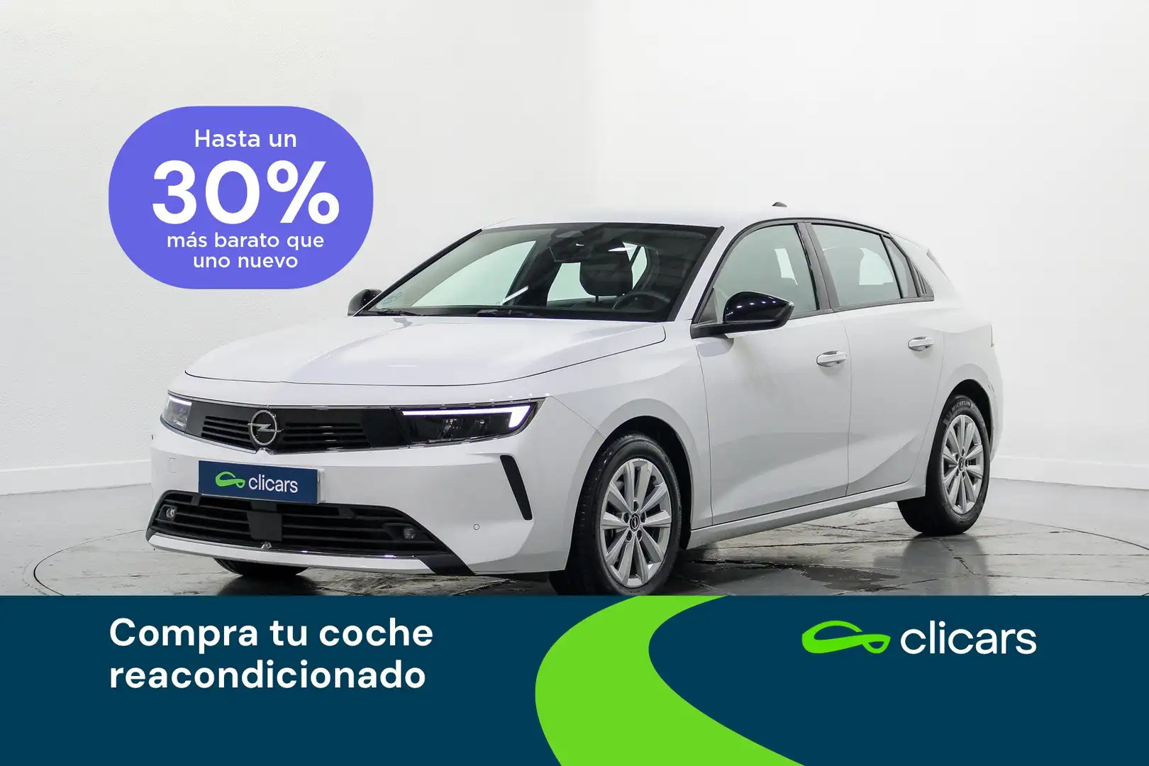 Opel Astra 1.2T XHT S/S Edition 130 Blanc - 1