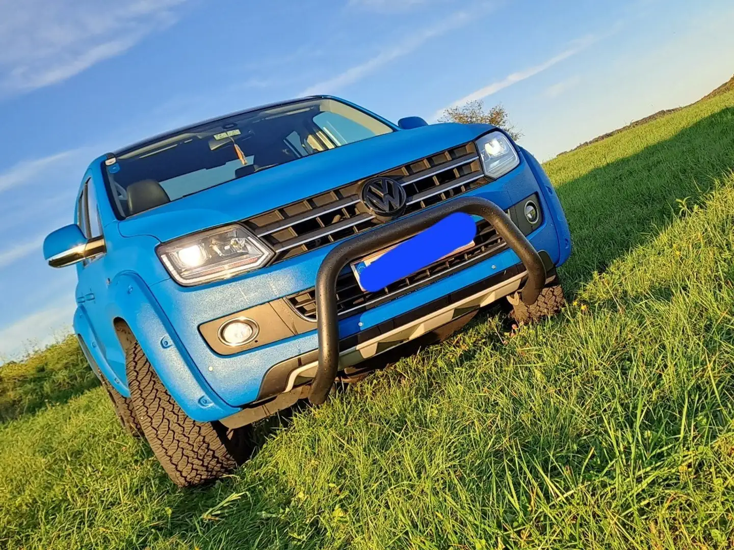 Volkswagen Amarok VW Amarok 2,0TDI Modrá - 2