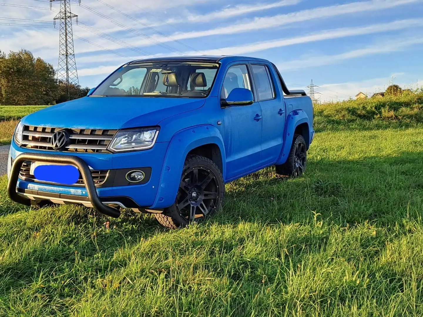 Volkswagen Amarok VW Amarok 2,0TDI Modrá - 1