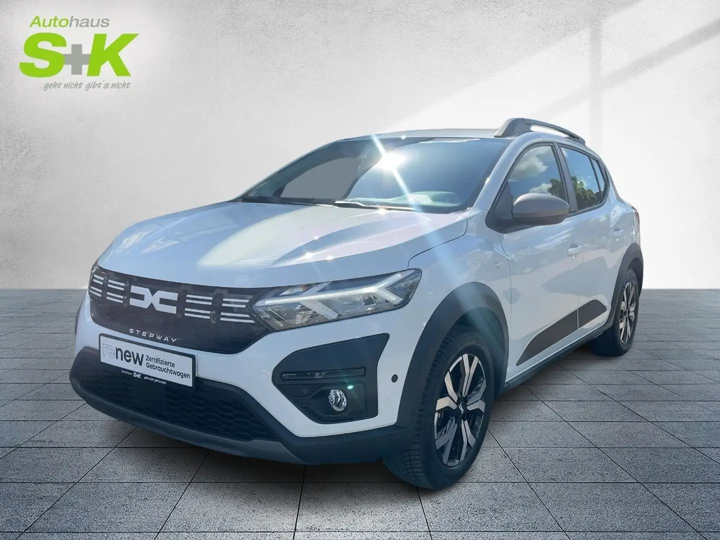 Dacia Sandero Stepway Expression+ TCe 110+NAVI+KAMERA+SHZG+ Blanc - 1