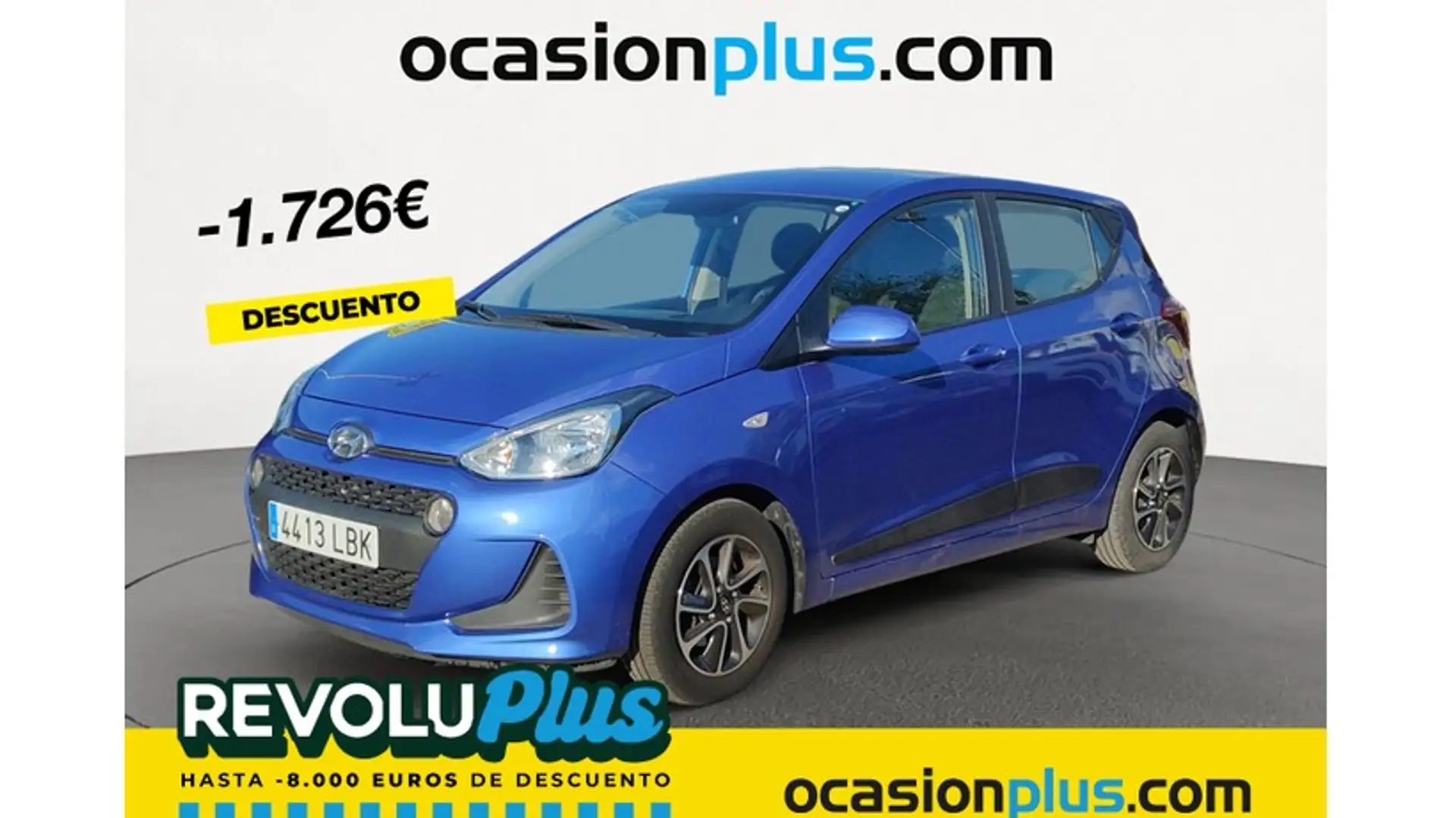 Hyundai i10 1.2 MPI Tecno Edition Bleu - 1
