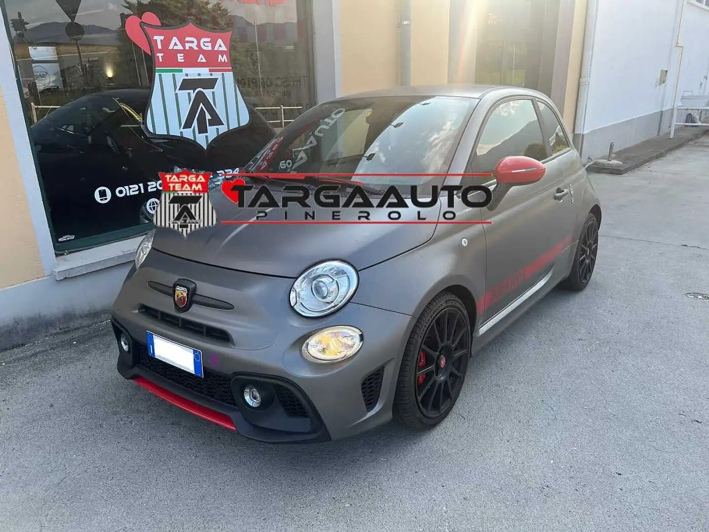 Abarth 595 1.4 Turbo T-Jet 180 CV Esseesse Grigio - 1
