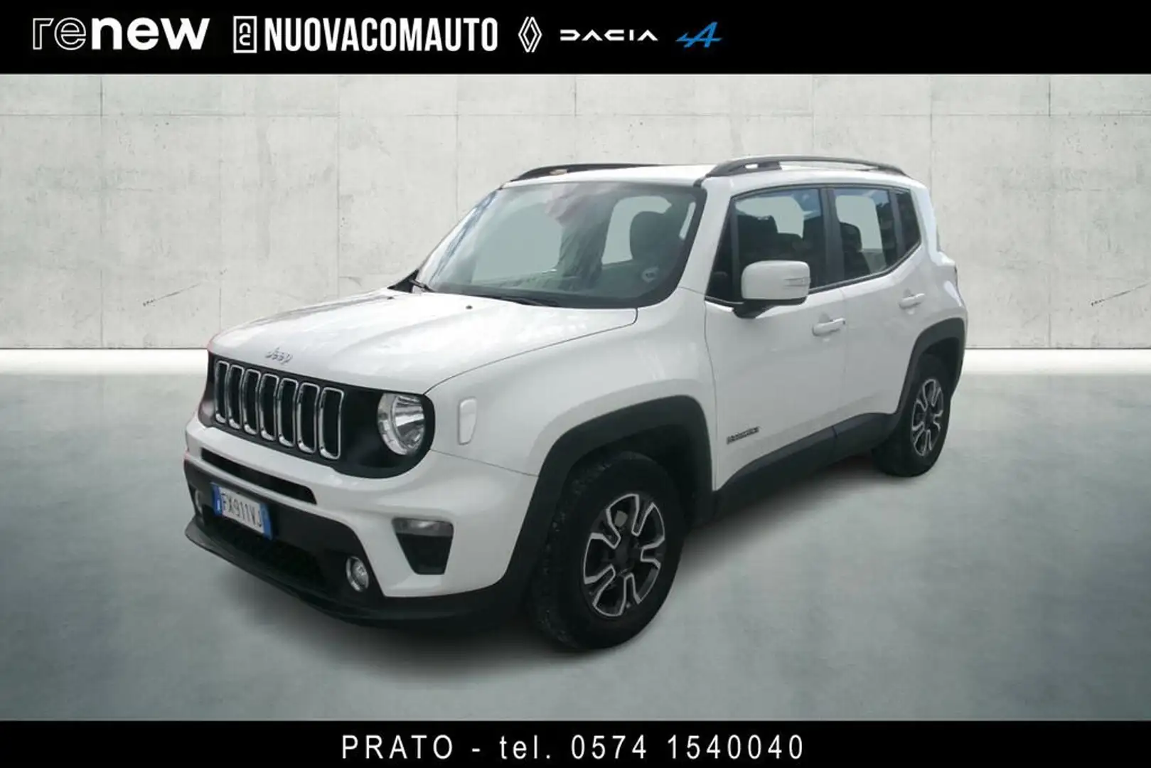 Jeep Renegade 1.0 t3 Longitude 2wd Bianco - 1