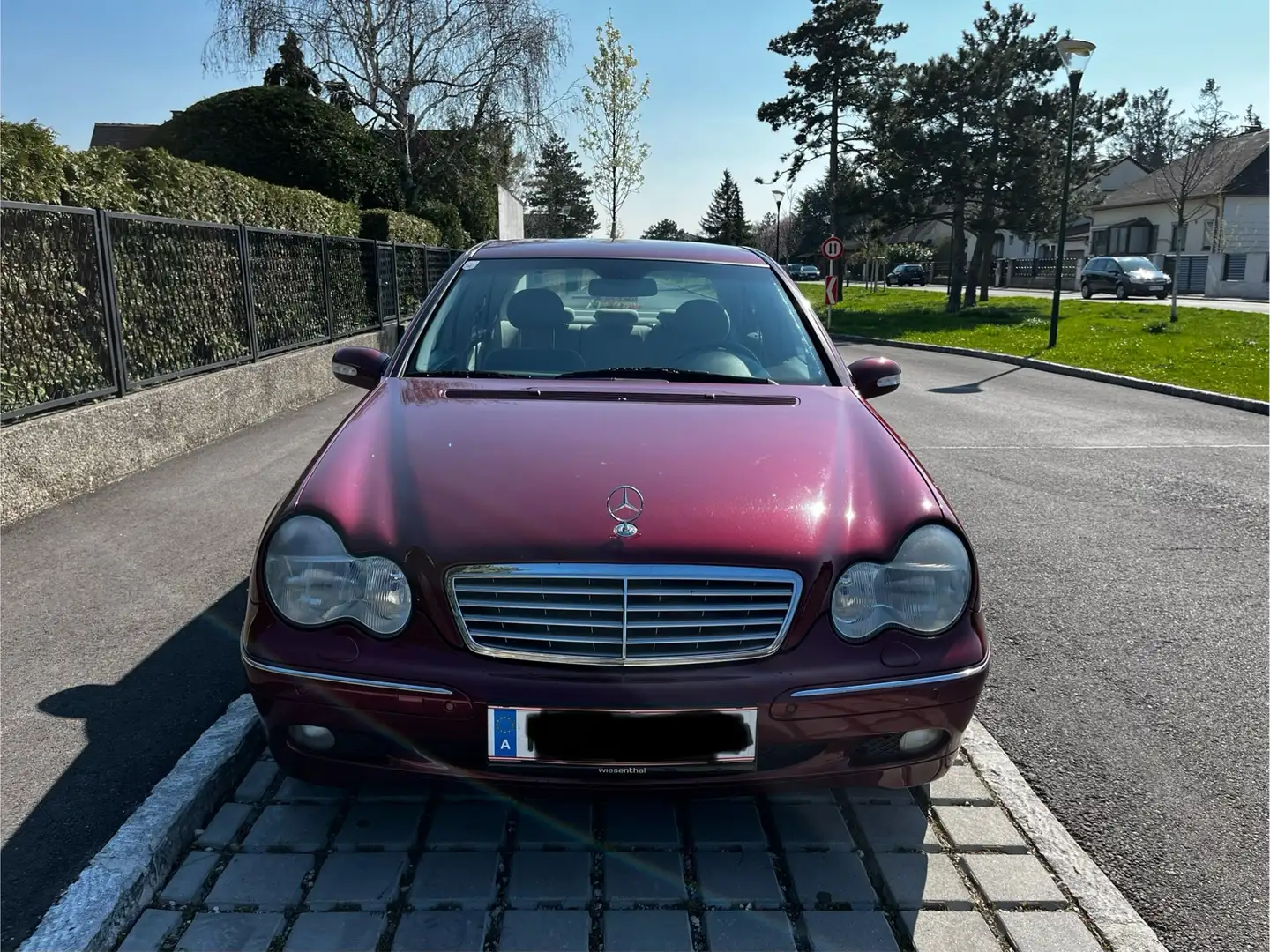 Mercedes-Benz C 200 Kompressor Elegance Czerwony - 1