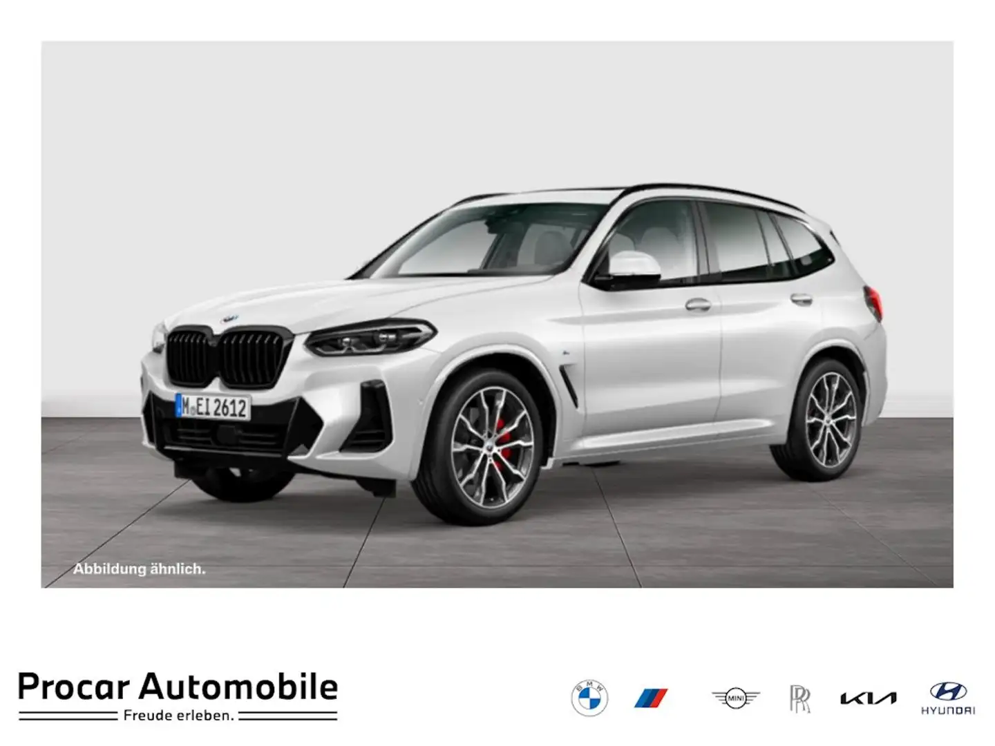 BMW X3 xDrive20i M Sport AHK Pano ACC LED HiFi RFK DAB Weiß - 1