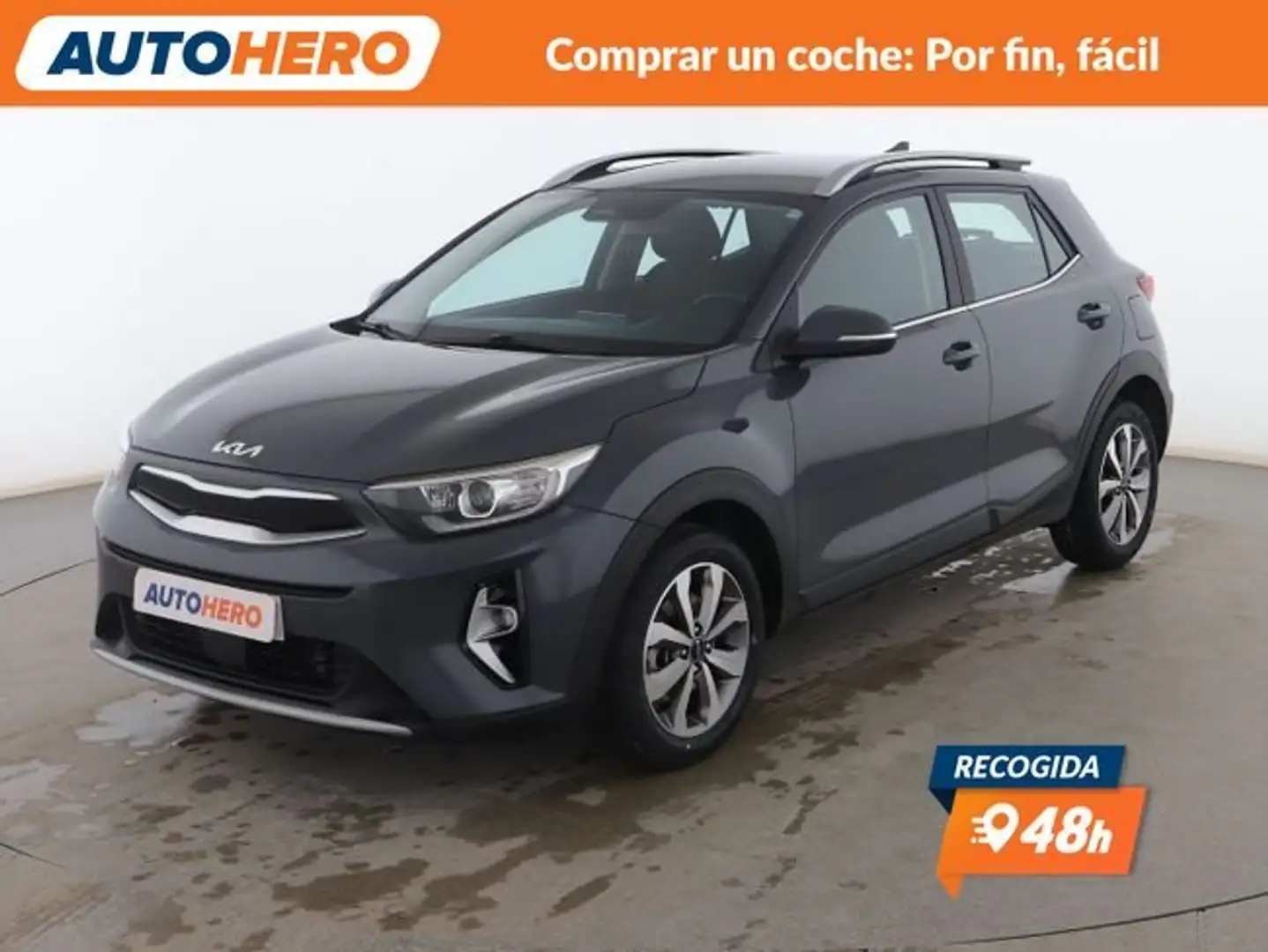 Kia Stonic 1.0 TGDI Mild-Hybrid Drive Gris - 1
