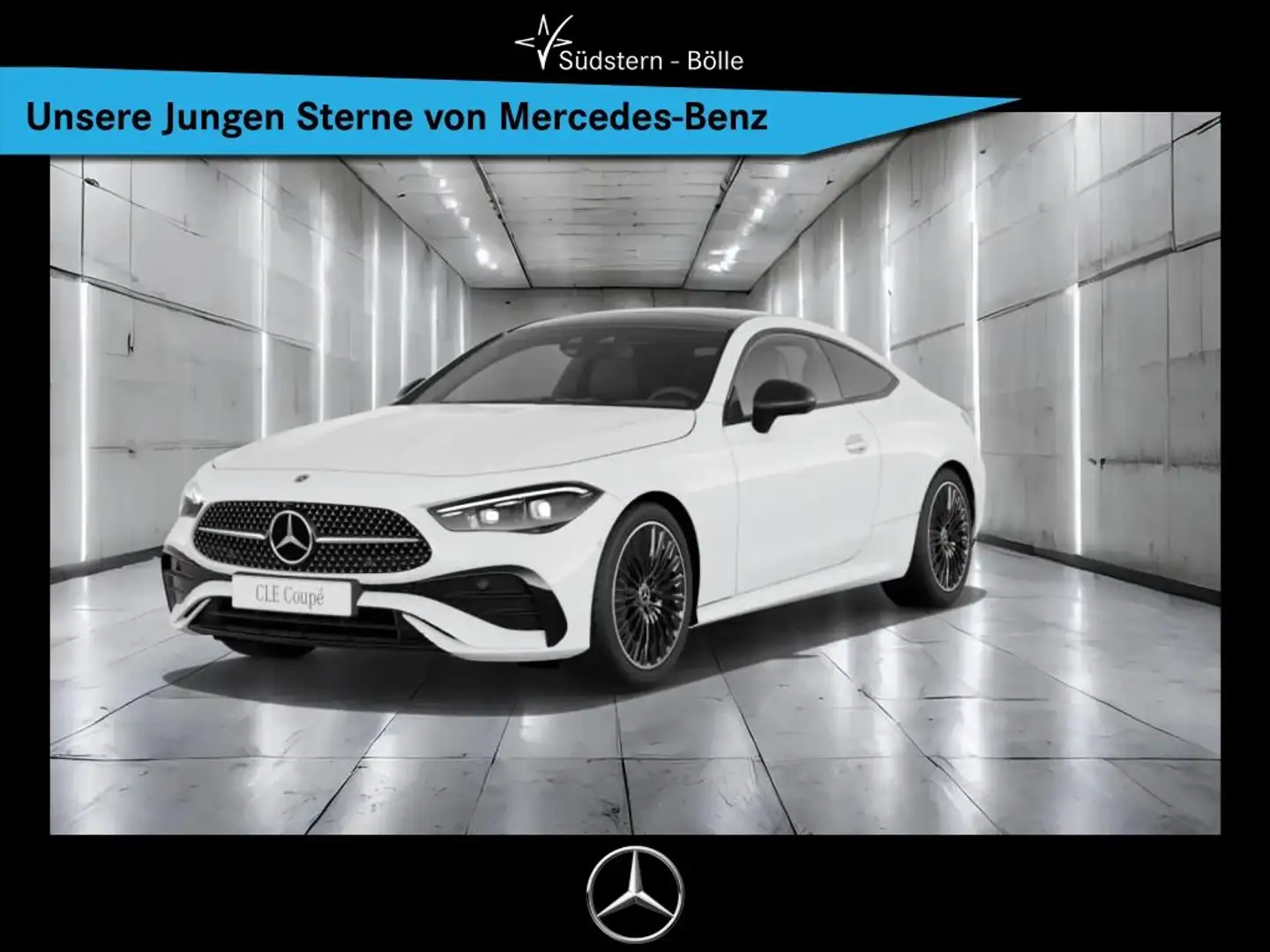 Mercedes-Benz CLE 450 4M AMG-PREM.+PANO+DISTR.+AHK+KEYL.GO+MEM Biały - 1