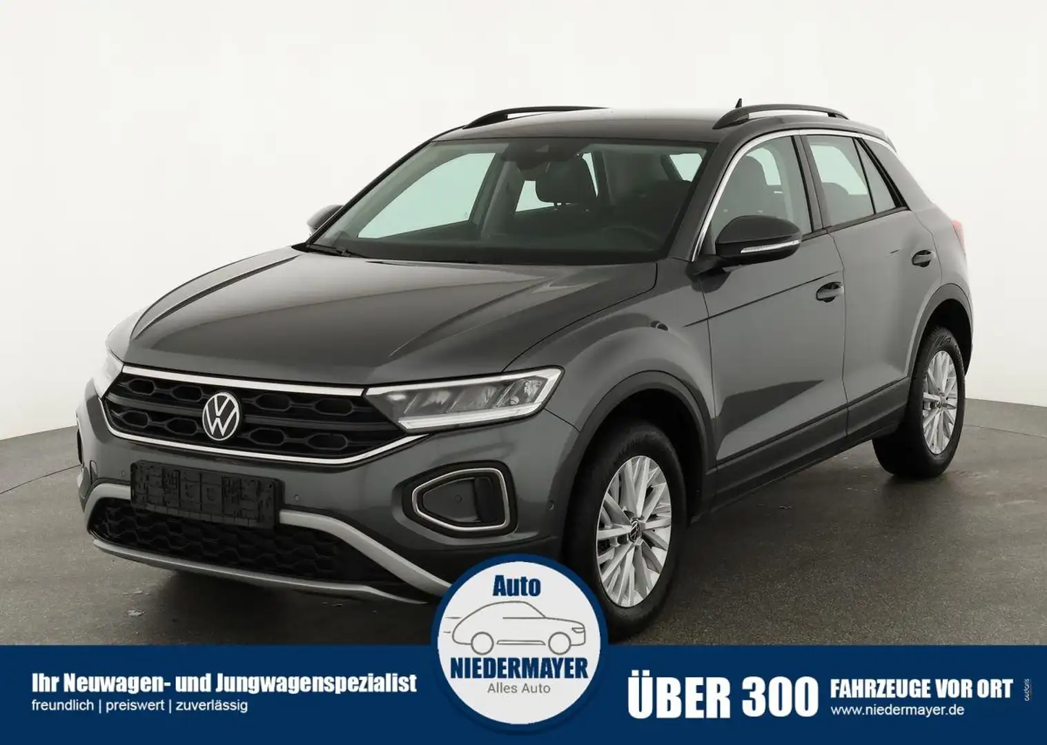 Volkswagen T-Roc 1.0 TSI Life, Winterpaket, Parklenk, Ready2, 16-Zo Сірий - 1