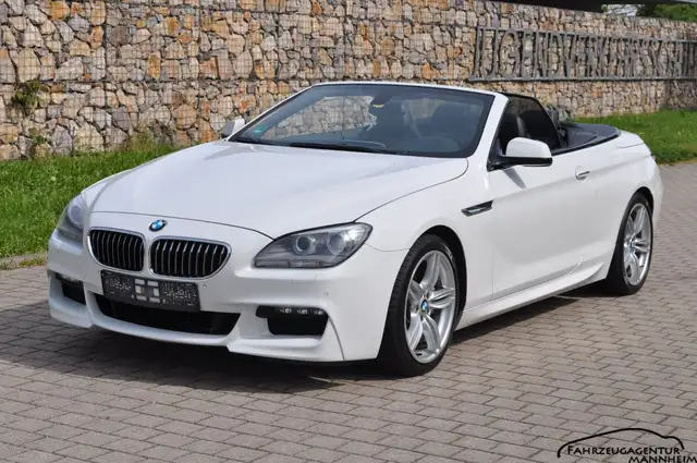 BMW 640 d xDrive Cabrio WEISS * M Sport Edition *