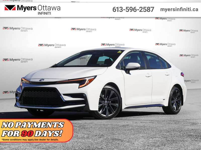 2026 Toyota Corolla Hybrid SE AWD  Sunroof, Like New!! LOW kms!!
