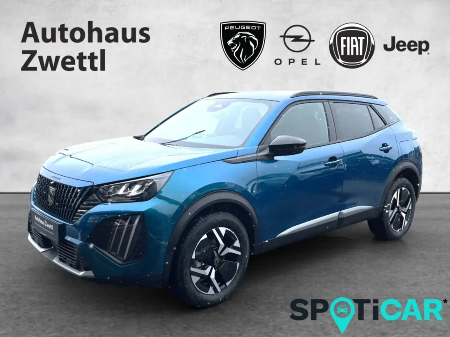 Peugeot 2008 Allure MHEV 145 e-DCS6 Blau - 1