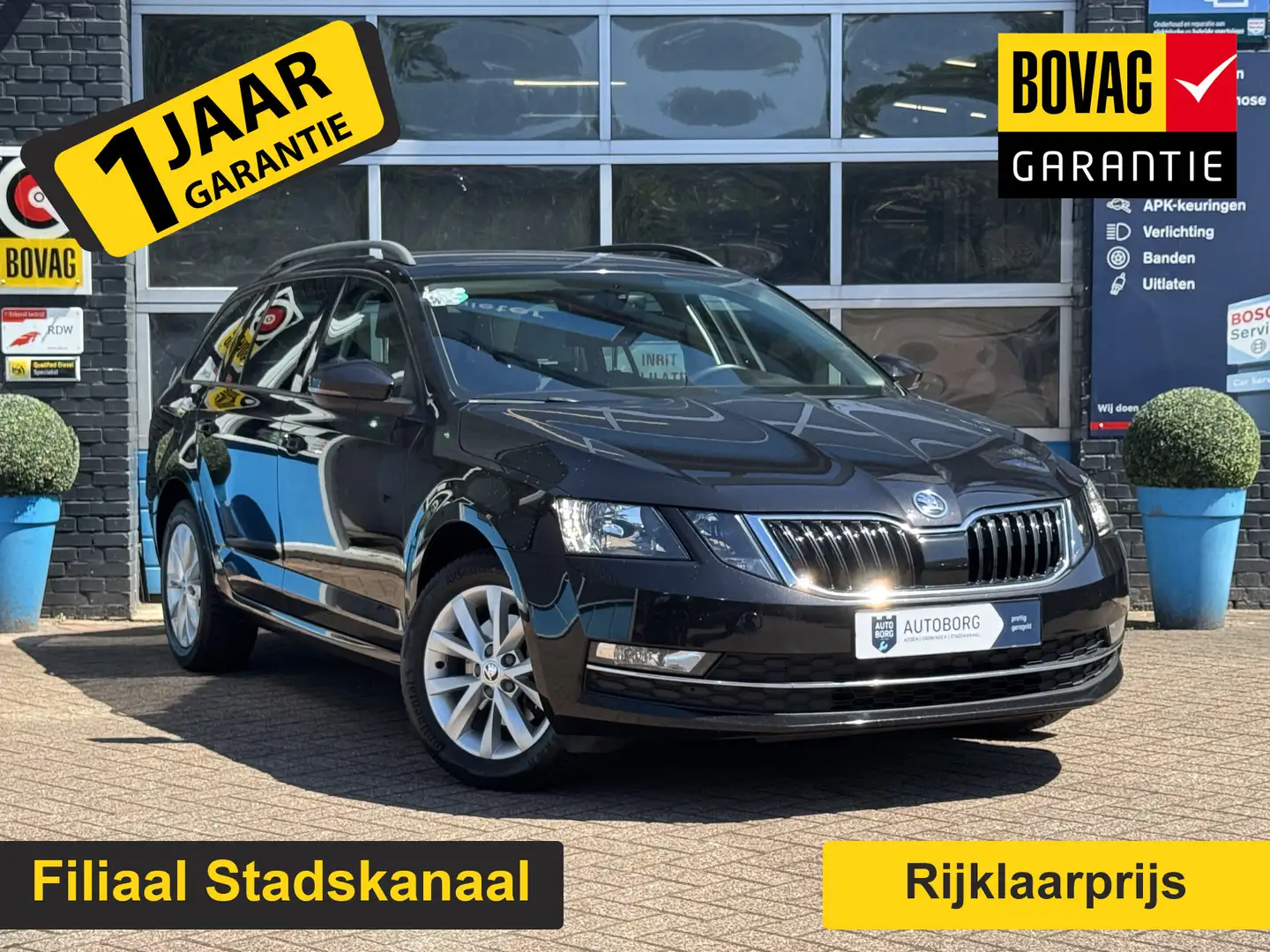 Skoda Octavia Combi 1.0 TSI Greentech Style Business Prijs Inclu Noir - 1