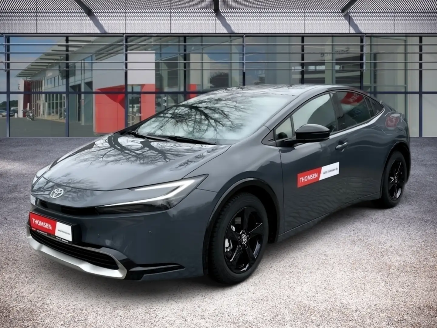 Toyota Prius 2.0 Plug-in Executive ACC Navi AUT LED LM Gris - 2