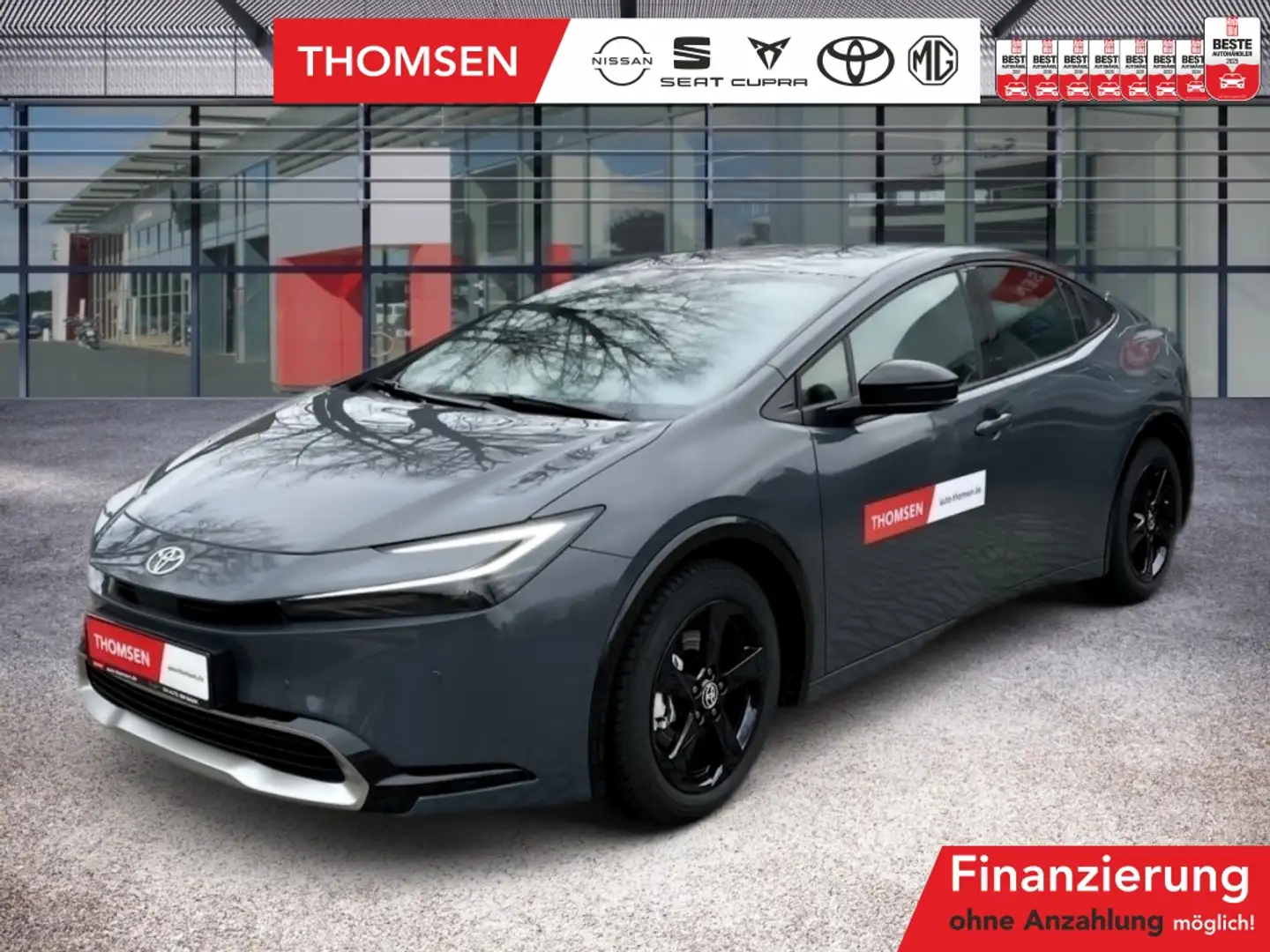Toyota Prius 2.0 Plug-in Executive ACC Navi AUT LED LM Gris - 1