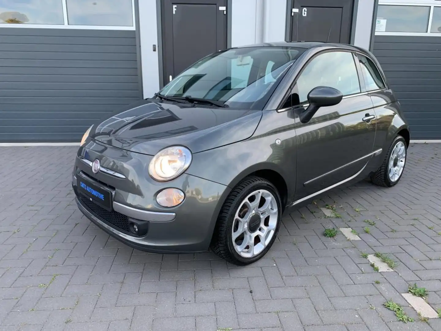 Fiat 500 1.2 Lounge | Airco | Pano | Rijklaar | Grijs - 1