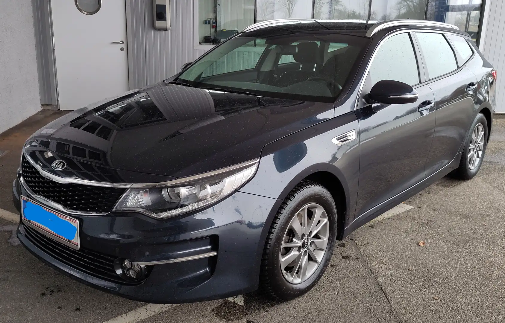 Kia Optima Optima Wagon 1,7 CRDi ISG Silber Silber Blau - 1