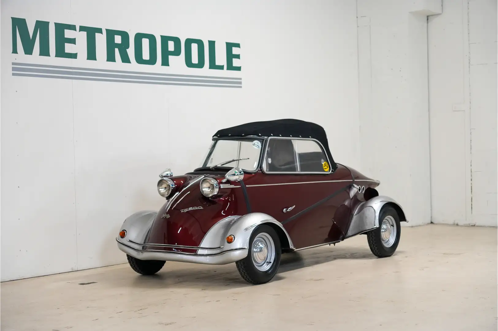 Oldtimer Messerschmitt FMR Tg500 Tiger Cabriolet M1062 Rood - 1
