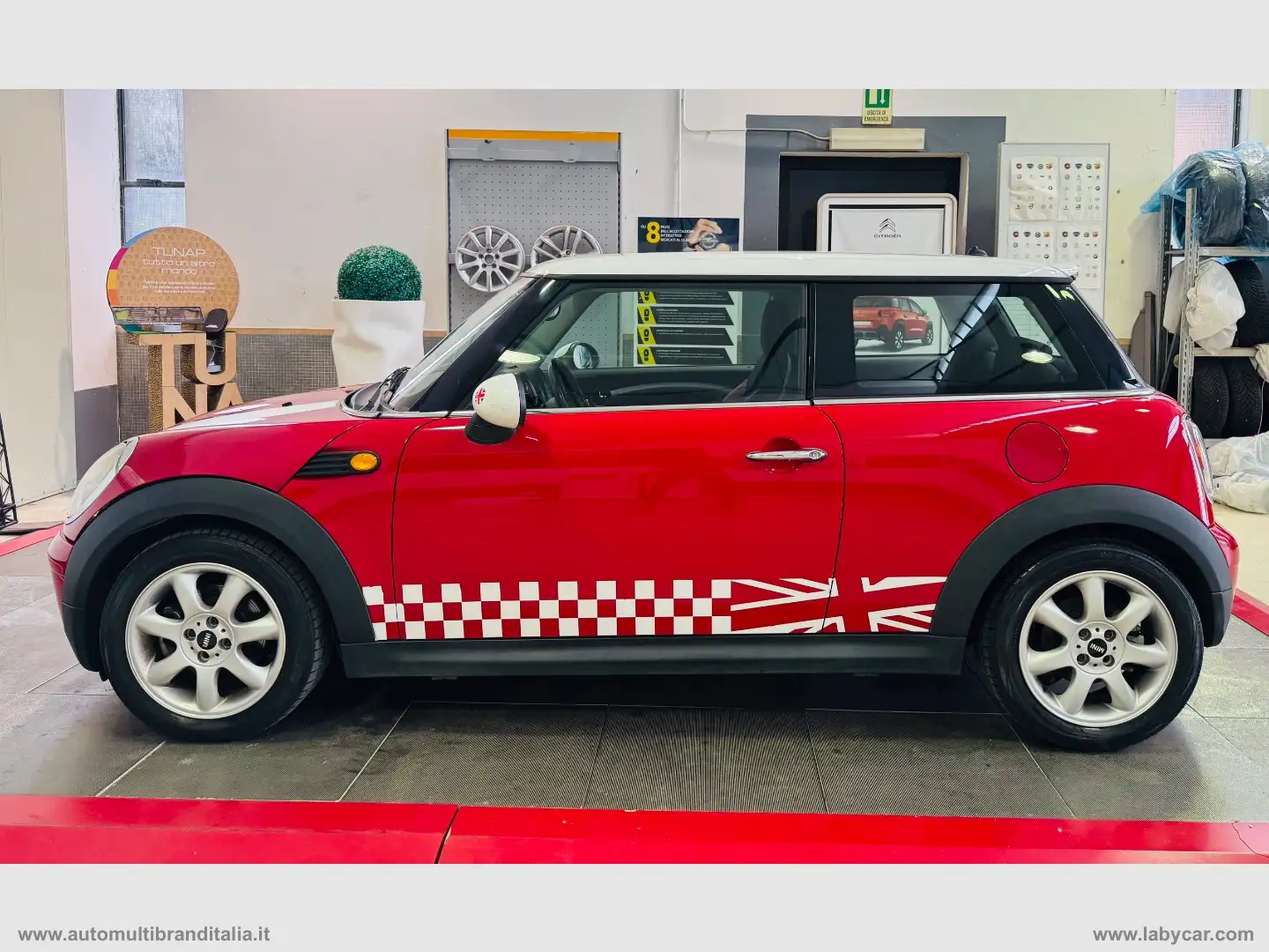 MINI Cooper Cooper !!!TETTO BIANCO!!! Rosso - 2