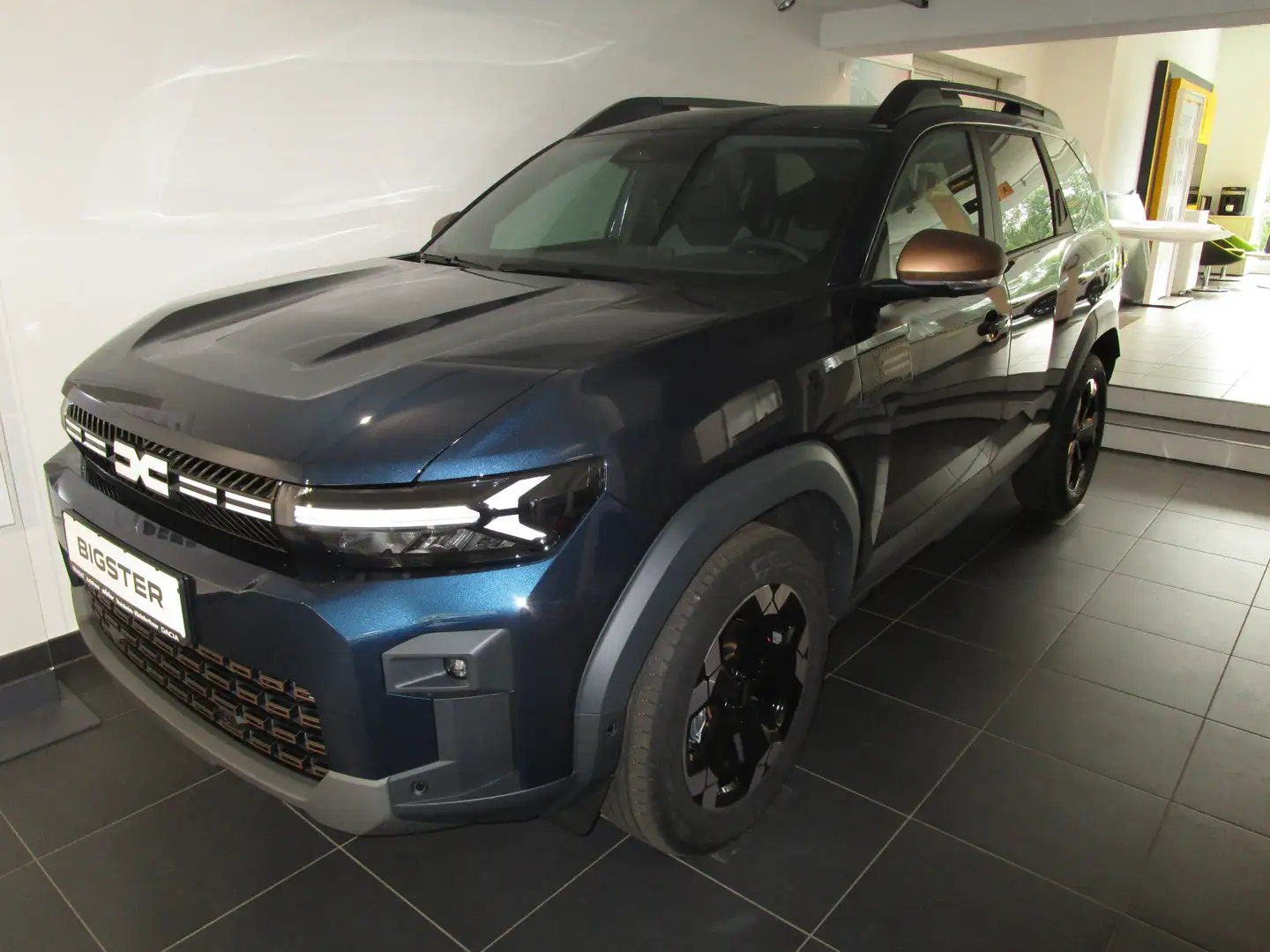 Dacia Bigster Hybrid 155 Extreme Sitzh/Panorama/Anhängekupp. Blau - 1