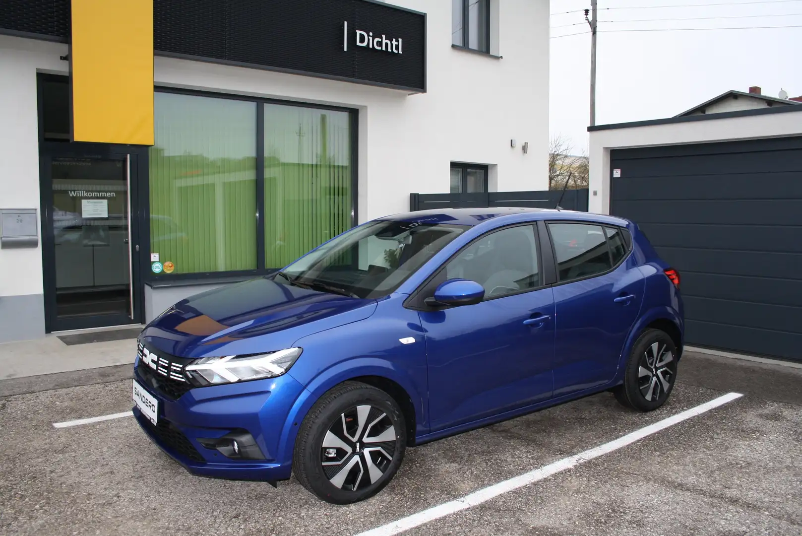 Dacia Sandero Expression SCe 65 *Kamera+EPH vo. und hi.* Blau - 1