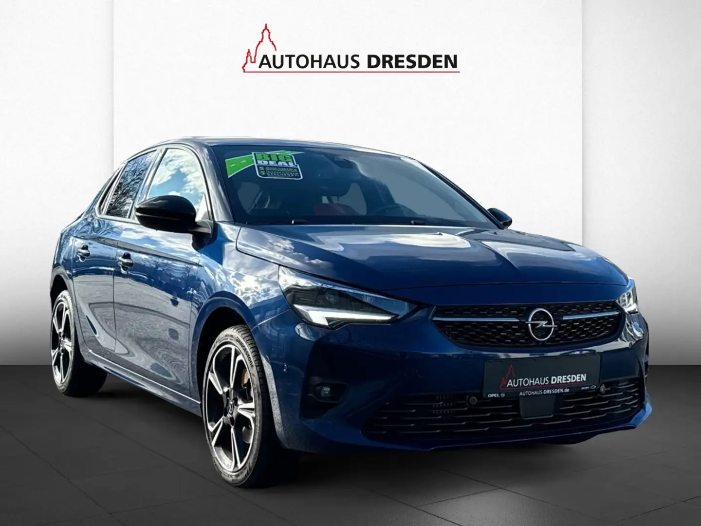 Opel Corsa F 1.2 Turbo GS Line *Matrix-LED*DAB*KAM* Blauw - 2