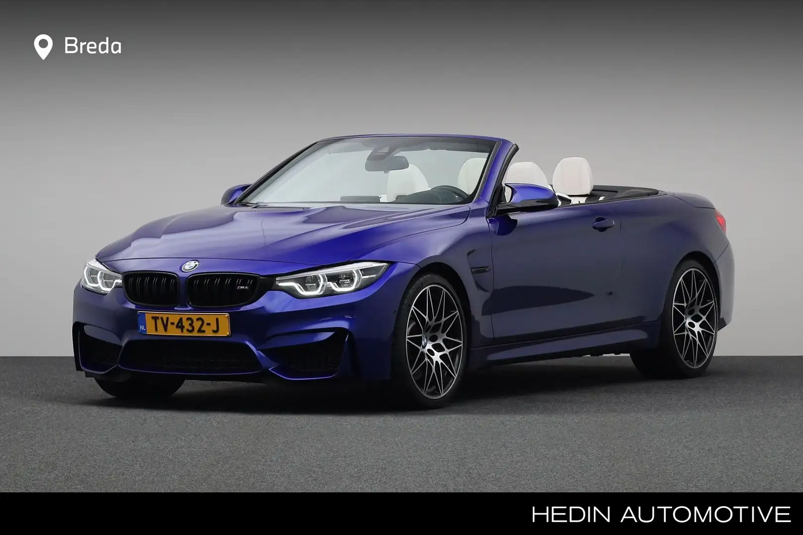 BMW M4 4-serie Cabrio Competition | Adaptief M-onderstel Blau - 1