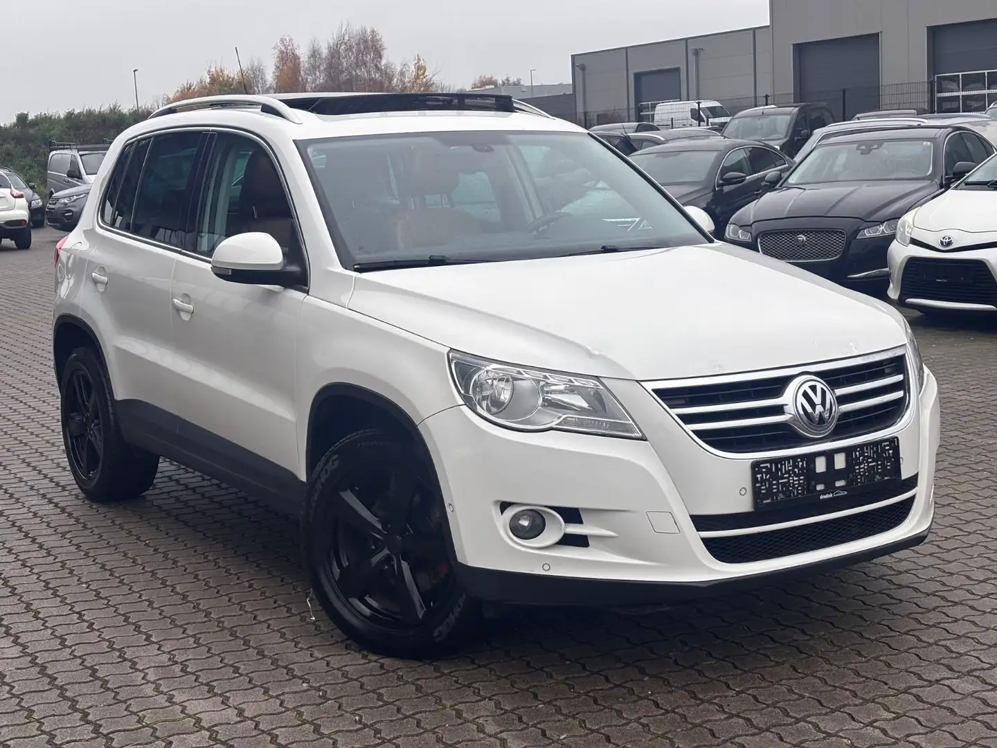 Volkswagen Tiguan Sport & Style 1,4 TSI-Panodach-Eur5 Weiß - 1