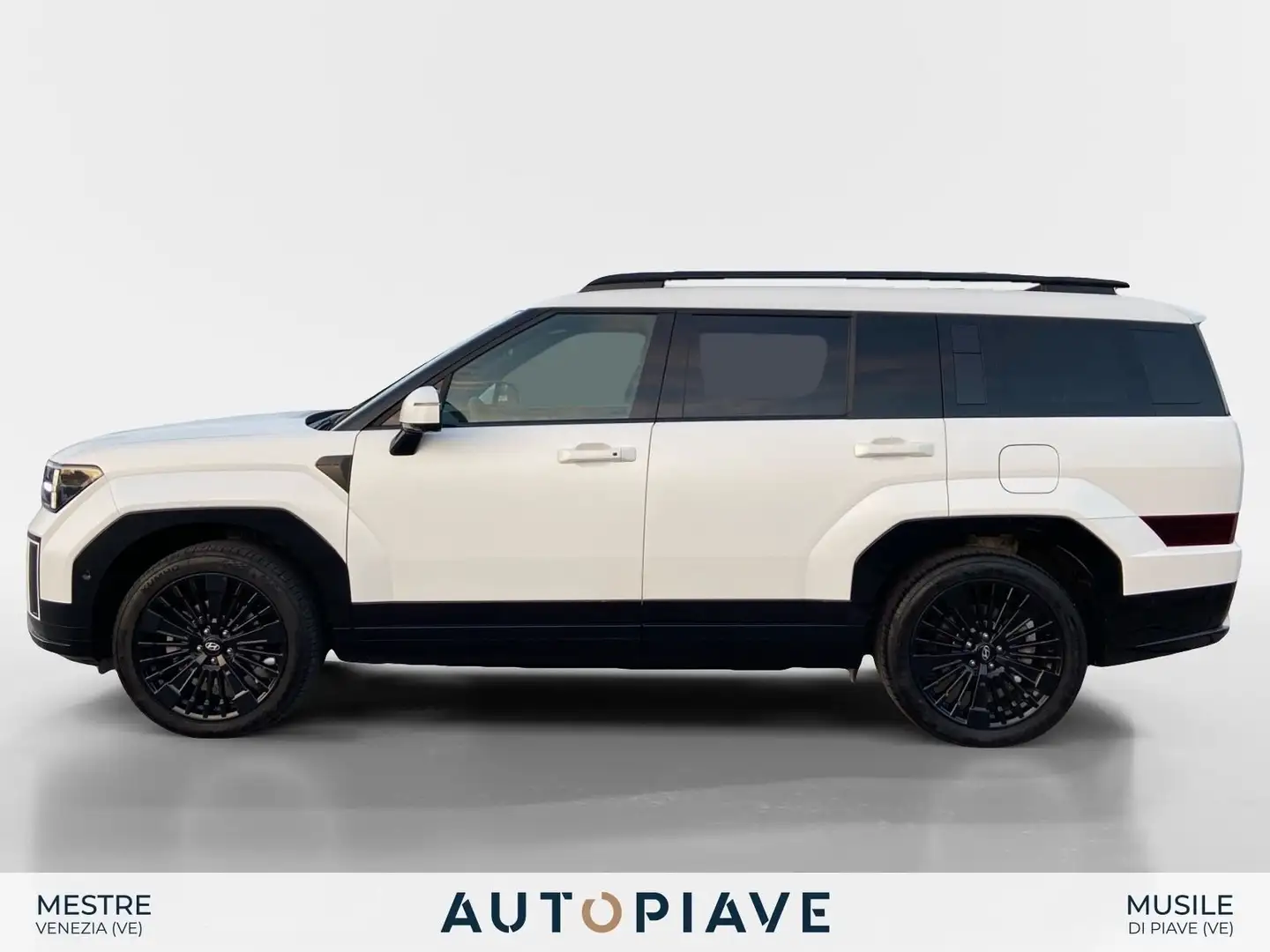 Hyundai SANTA FE Santa Fe 1.6 T-GDi HEV 4WD AT 7 posti XClass Call Bianco - 2