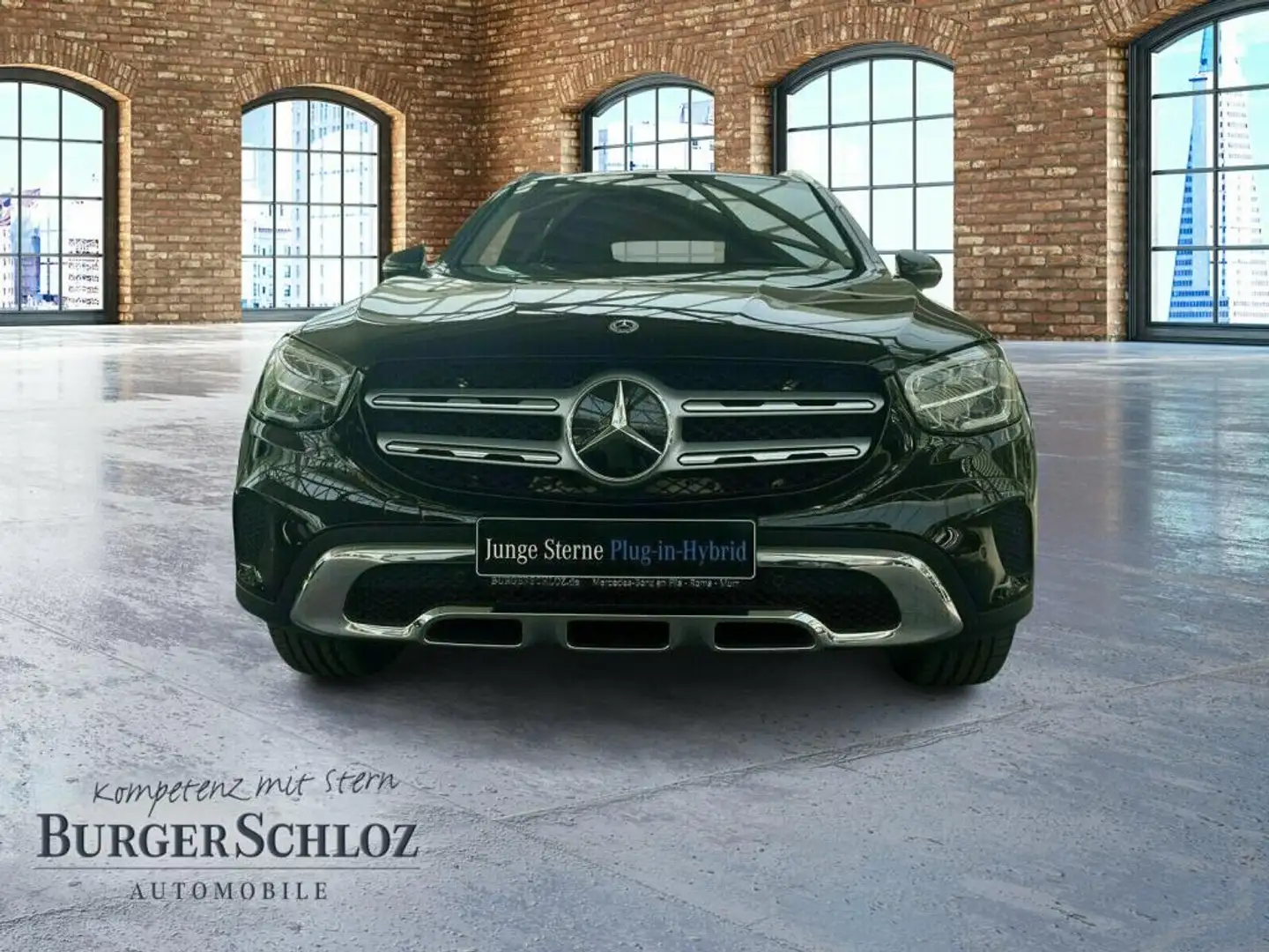 Mercedes-Benz GLC 300 e 4M Zwart - 2