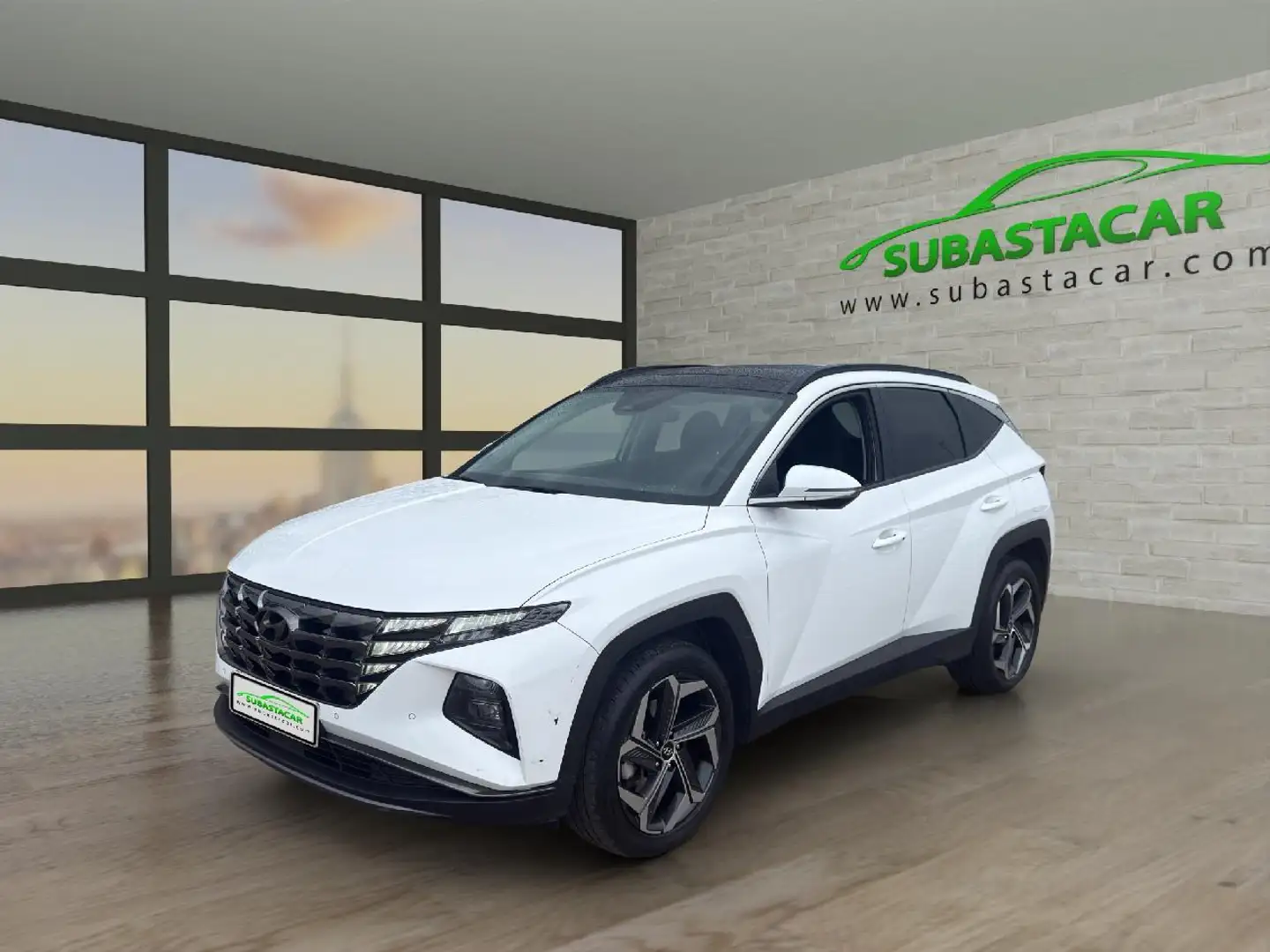 Hyundai TUCSON 1.6 TGDI HEV Tecno Sky AT Blanco - 1
